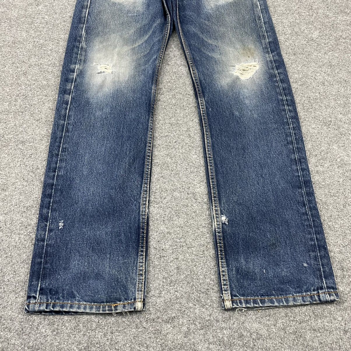 Levi's × Vintage Vintage Levi's 505 Distressed Denim -wc030 Size US 32 / EU 48 - 3 Thumbnail