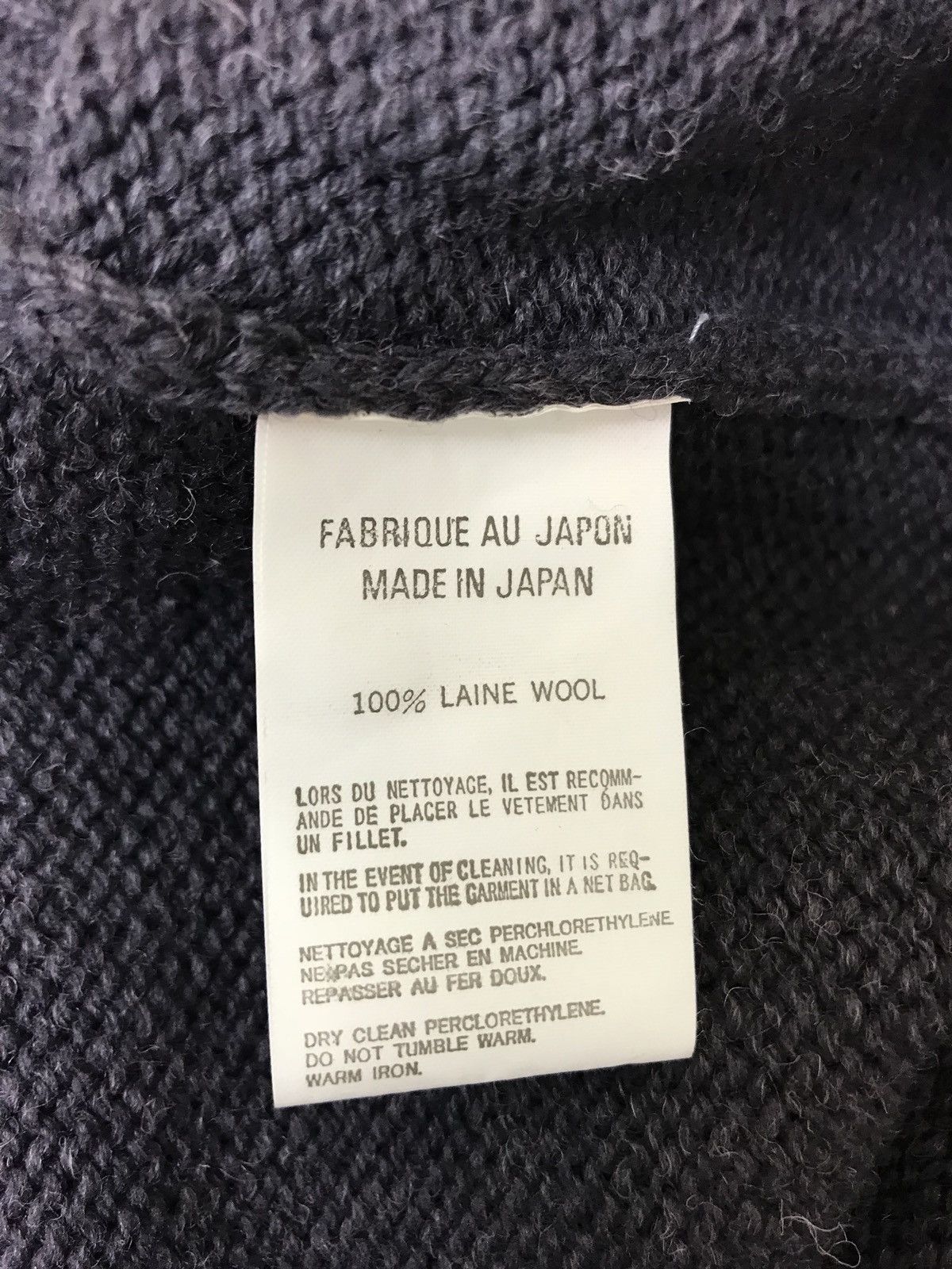 Yohji Yamamoto Y’s For Men Yohji Yamamoto Knitwear Wool Size US M / EU 48-50 / 2 - 6 Thumbnail