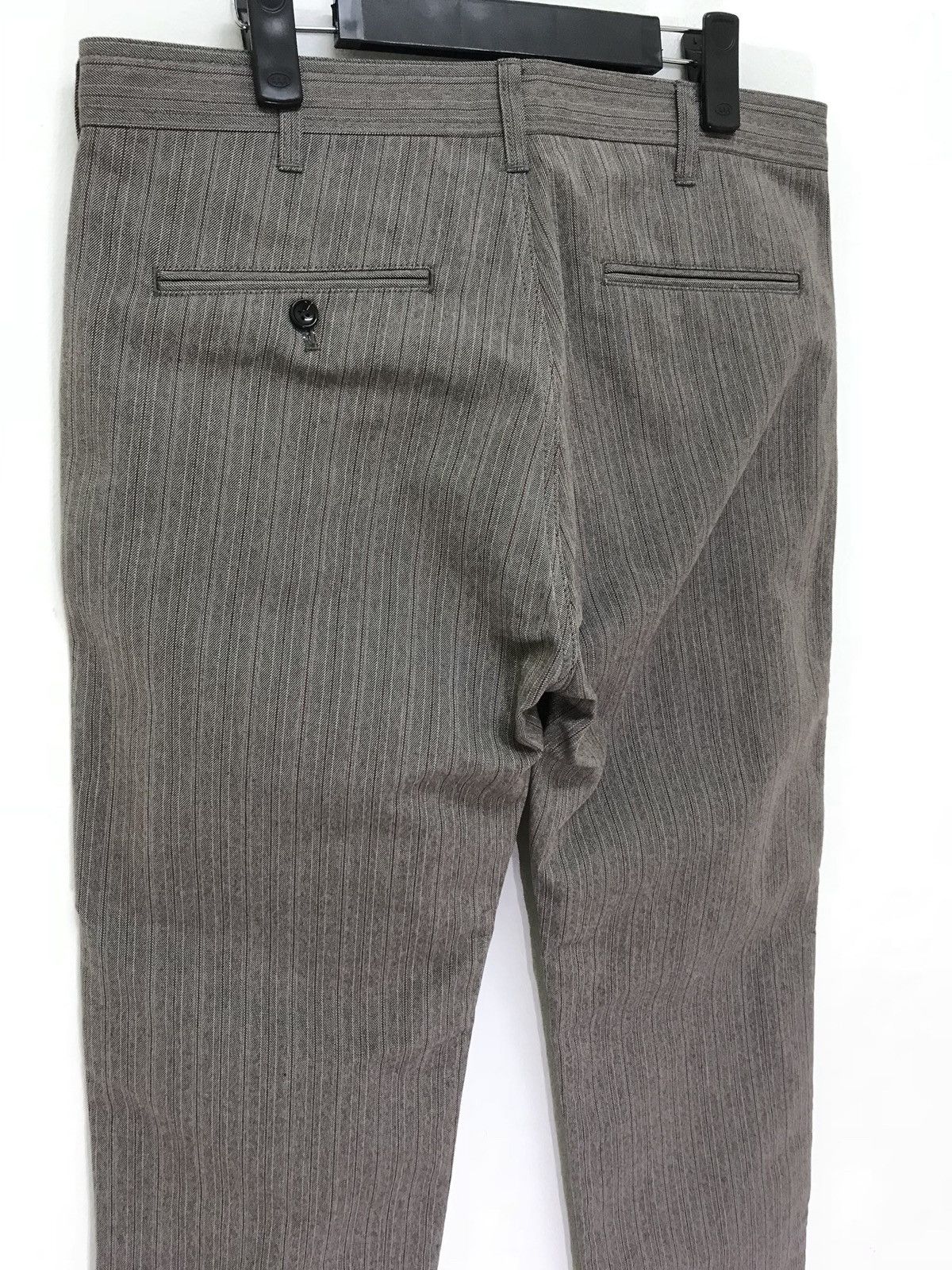 Comme des Garcons Homme AD 2003 CDG Y2K Striped Trouser Herringbones Regular 6🟦1 Size US 34 / EU 50 - 6 Thumbnail