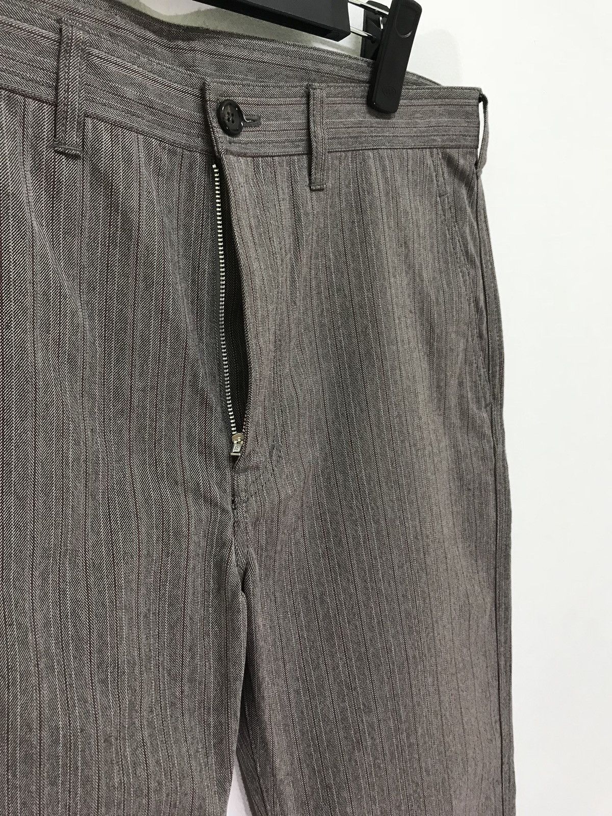 Comme des Garcons Homme AD 2003 CDG Y2K Striped Trouser Herringbones Regular 6🟦1 Size US 34 / EU 50 - 2 Thumbnail
