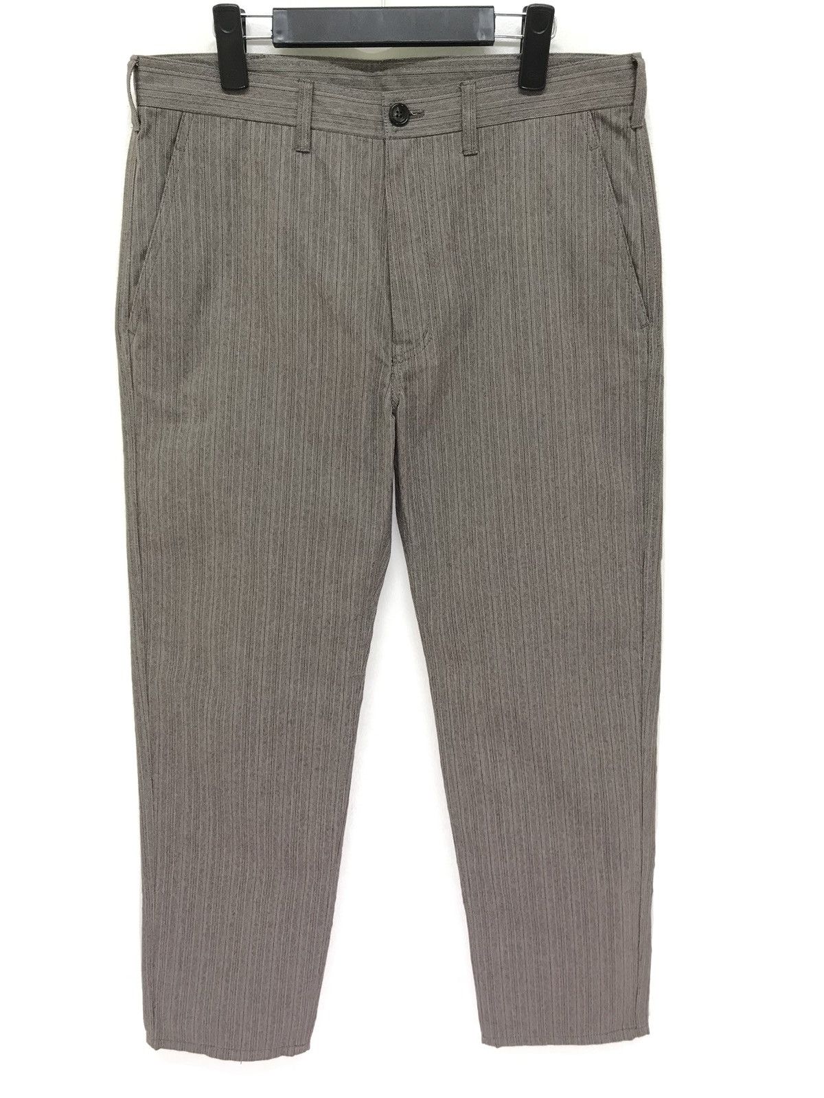 Comme des Garcons Homme AD 2003 CDG Y2K Striped Trouser Herringbones Regular 6🟦1 Size US 34 / EU 50 - 3 Thumbnail