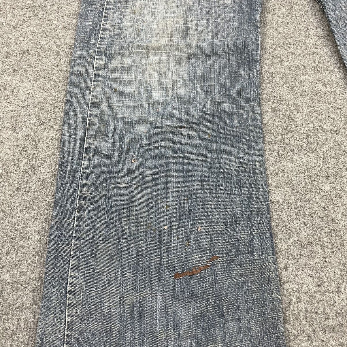 Levi's × Vintage Vintage Levi's 569 Distressed -wc036 Size US 39 - 4 Thumbnail
