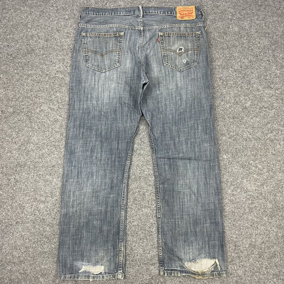 Levi's × Vintage Vintage Levi's 569 Distressed -wc036 Size US 39 - 9 Thumbnail