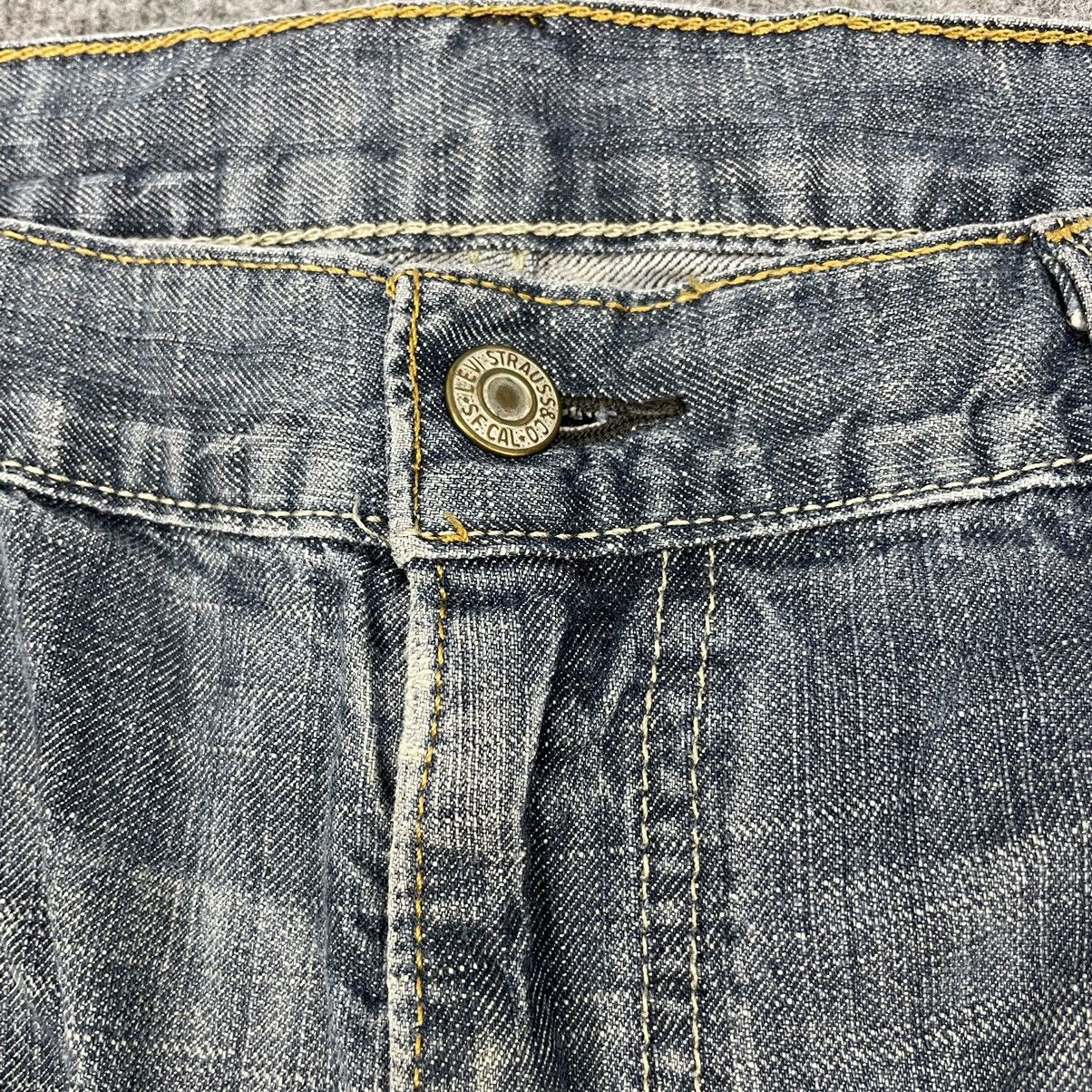 Levi's × Vintage Vintage Levi's 569 Distressed -wc036 Size US 39 - 6 Thumbnail
