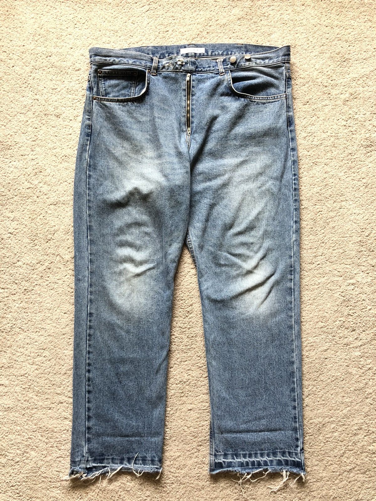 Labrat 2000s Labrat Tokyo Washed Blue Baggy Jeans Size US 35 - 3 Thumbnail