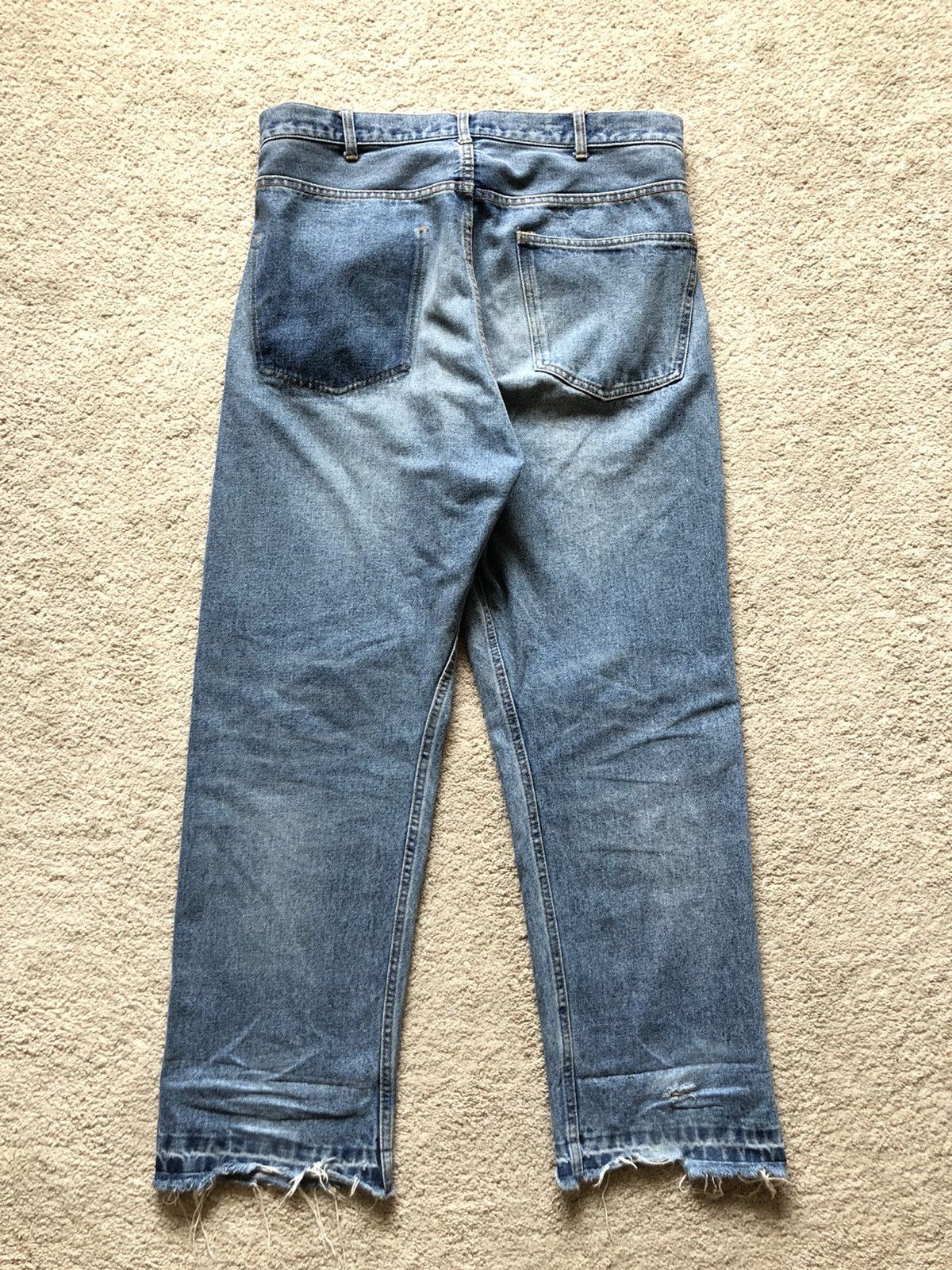 Labrat 2000s Labrat Tokyo Washed Blue Baggy Jeans Size US 35 - 8 Thumbnail