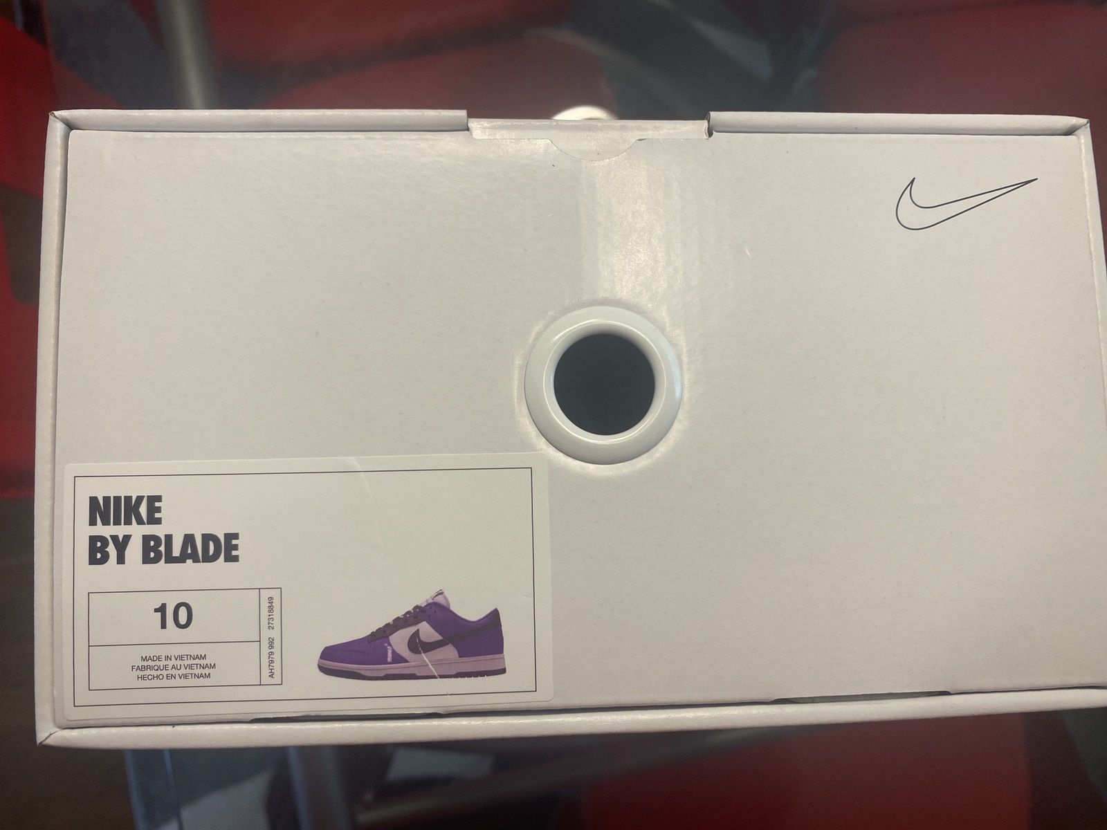 Nike Nike by You “Purple” Dunk sz 10 Size US 10 / EU 43 - 10 Thumbnail