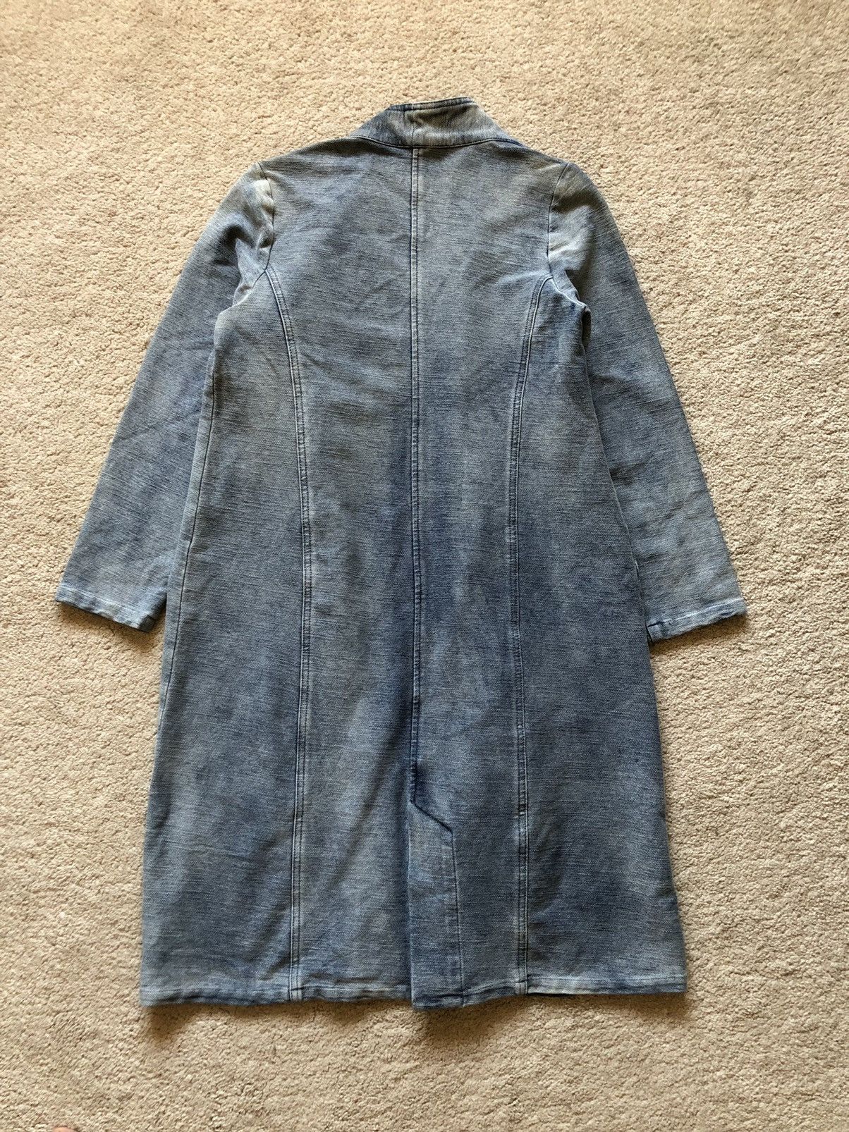 Katharine Hamnett London 2000s Katharine Hamnett Cut & Sewn indigo dyed Kimono Jacket Size US S / EU 44-46 / 1 - 4 Thumbnail