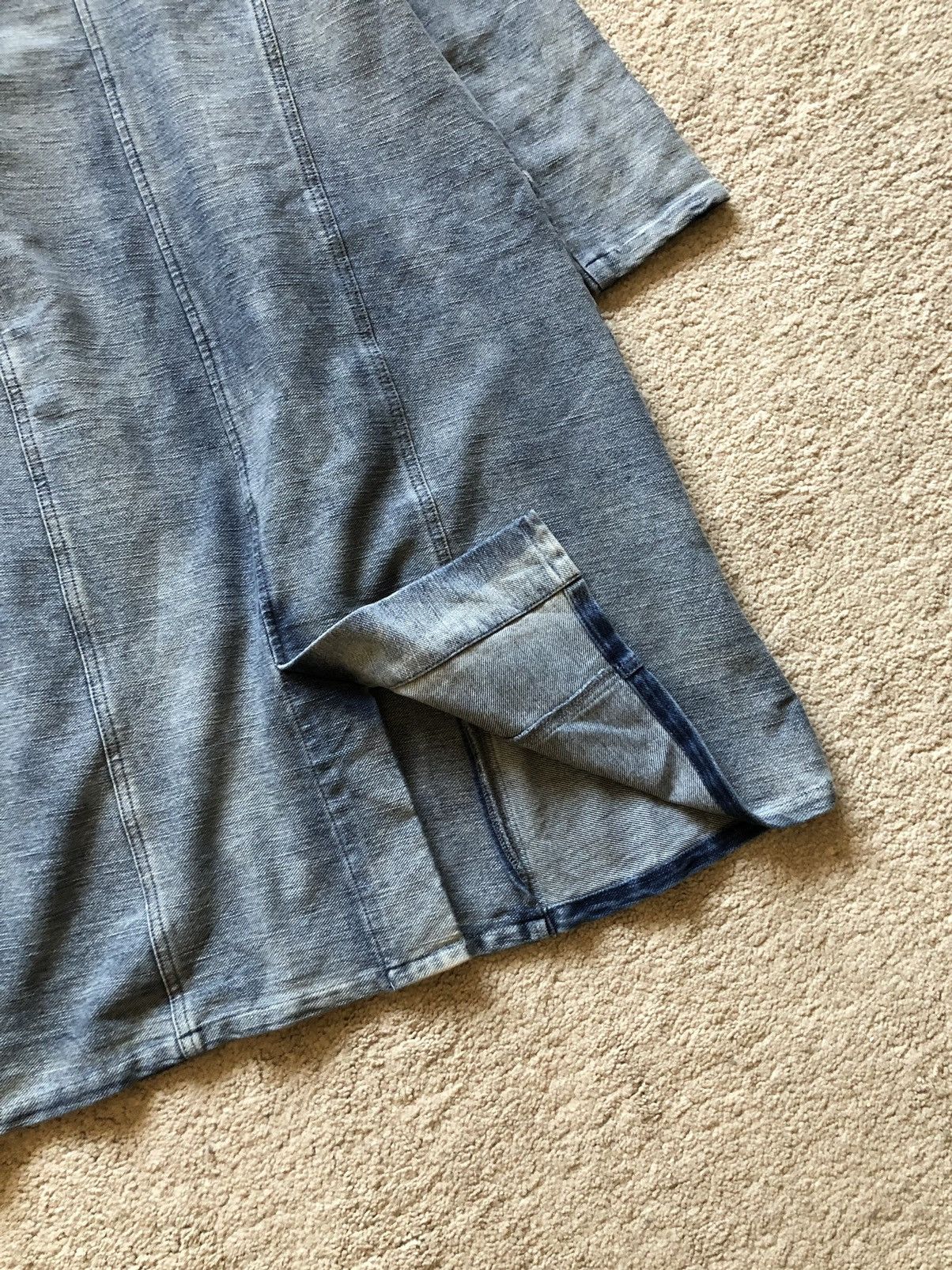 Katharine Hamnett London 2000s Katharine Hamnett Cut & Sewn indigo dyed Kimono Jacket Size US S / EU 44-46 / 1 - 6 Thumbnail