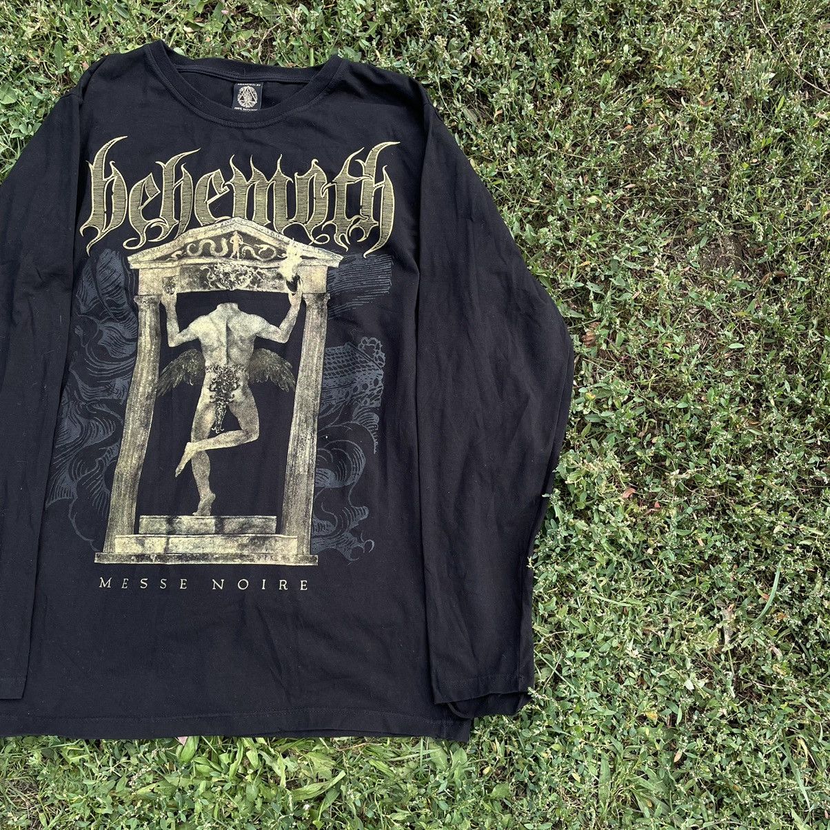 Vintage Vintage Y2K Thrashed Graphic Band Tee Faded Black Horror L Size US L / EU 52-54 / 3 - 2 Thumbnail