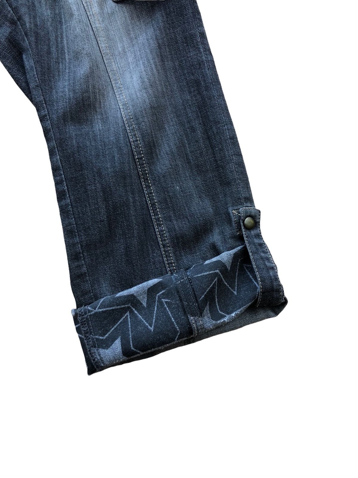PPFM 2000s PPFM Multipocket Faded Denim Cargo Pant Size US 32 / EU 48 - 11 Thumbnail