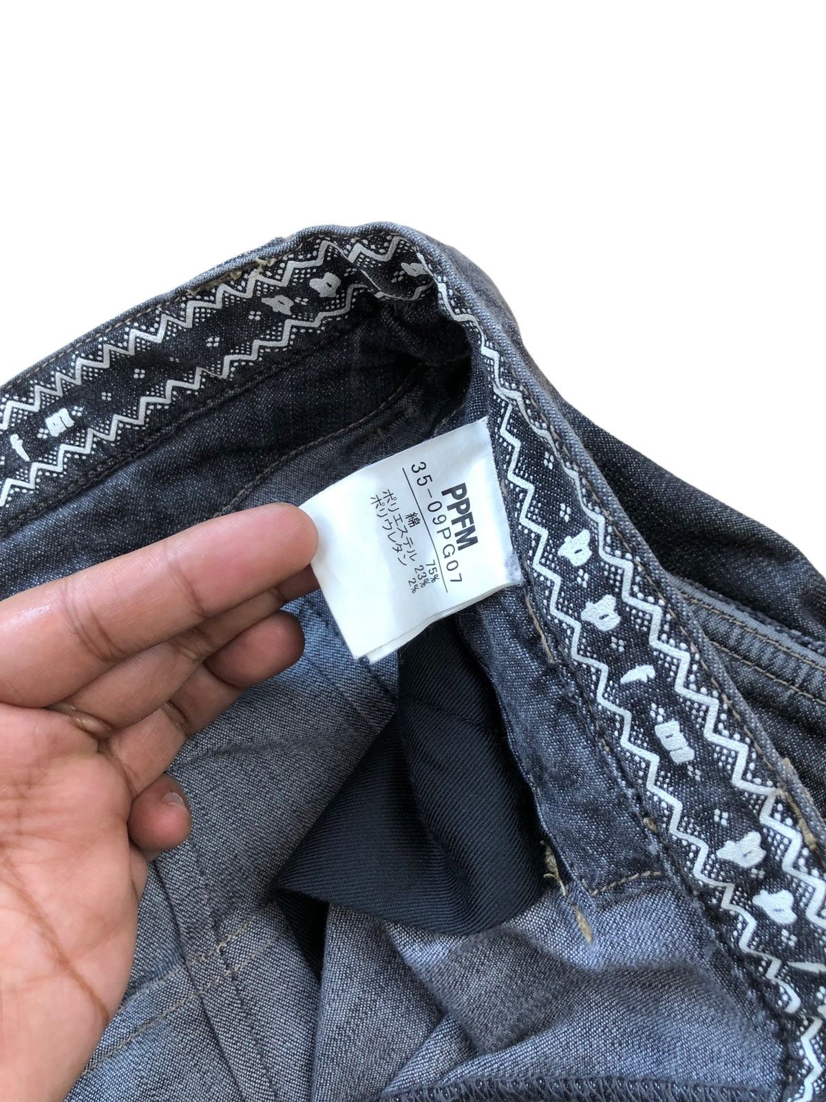 PPFM 2000s PPFM Multipocket Faded Denim Cargo Pant Size US 32 / EU 48 - 17 Thumbnail