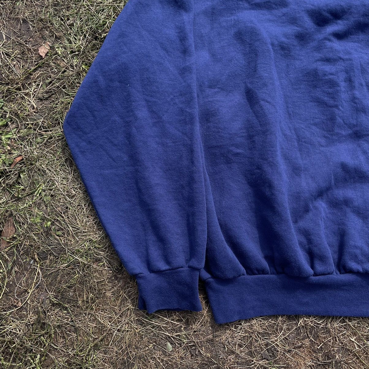 Vintage Vintage 90s Faded Logo Crewneck Sweatshirt Navy Grail XXL Size US XXL / EU 58 / 5 - 3 Thumbnail