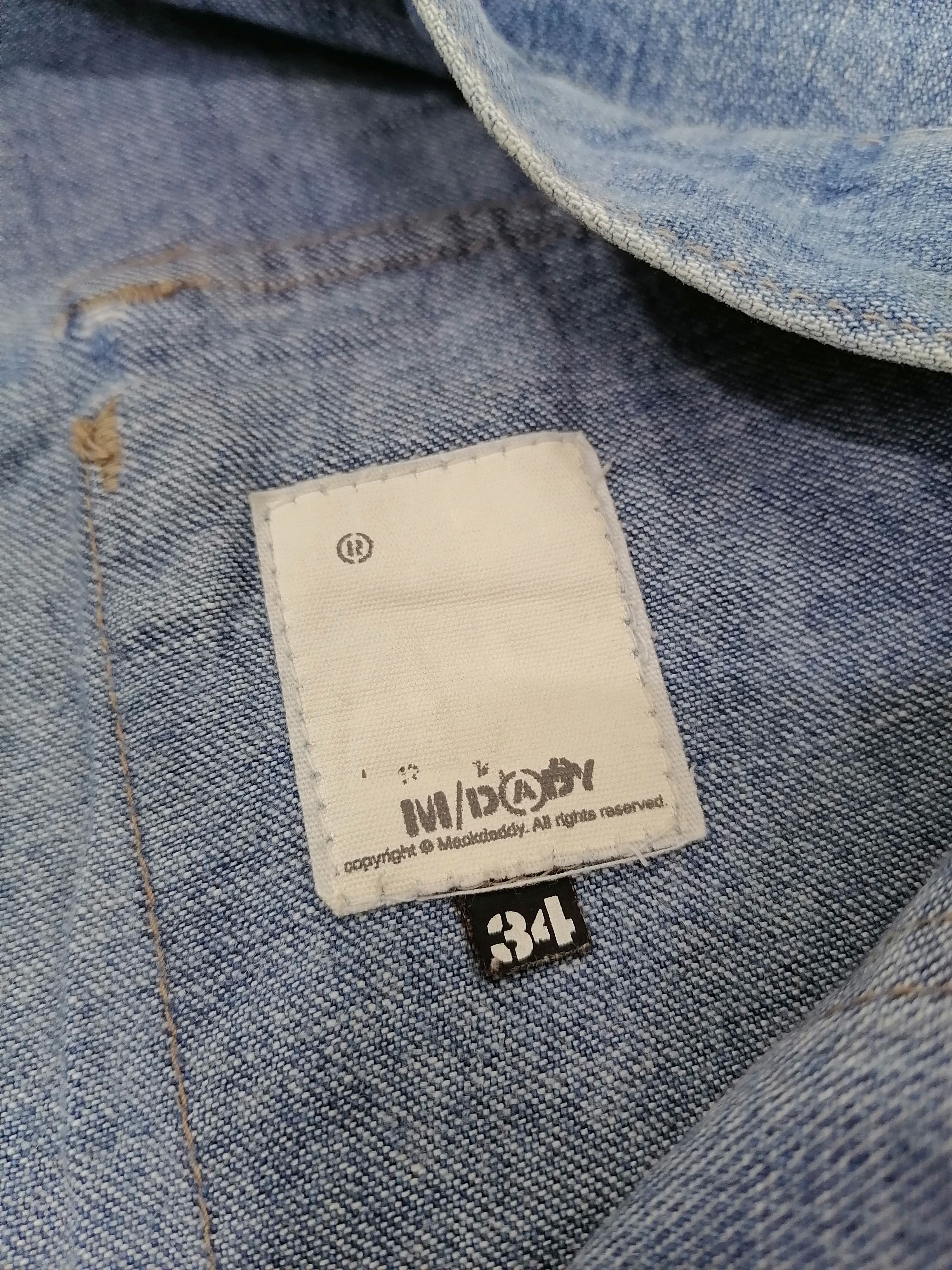 Japanese Brand Mackdaddy Cargo Denim Jeans Size US 36 / EU 52 - 8 Thumbnail