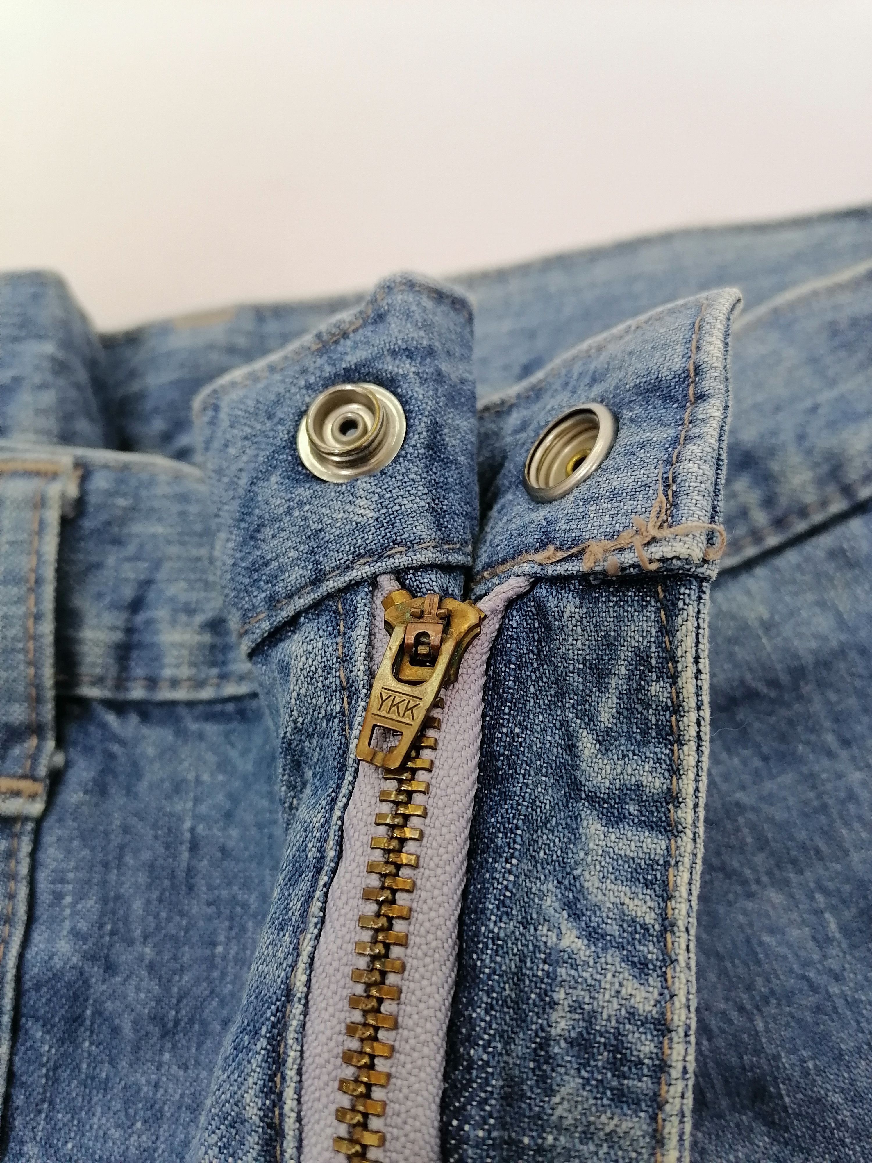 Japanese Brand Mackdaddy Cargo Denim Jeans Size US 36 / EU 52 - 4 Thumbnail