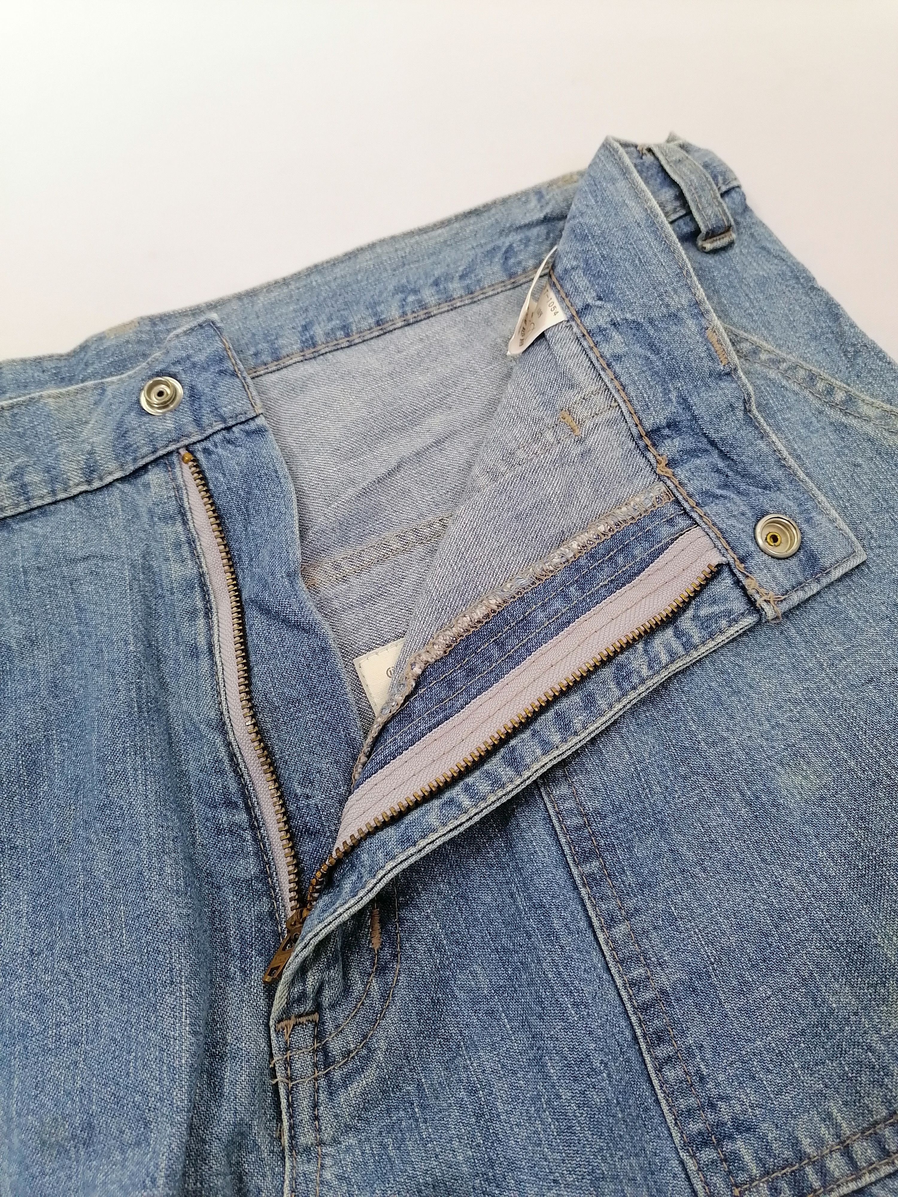 Japanese Brand Mackdaddy Cargo Denim Jeans Size US 36 / EU 52 - 5 Thumbnail