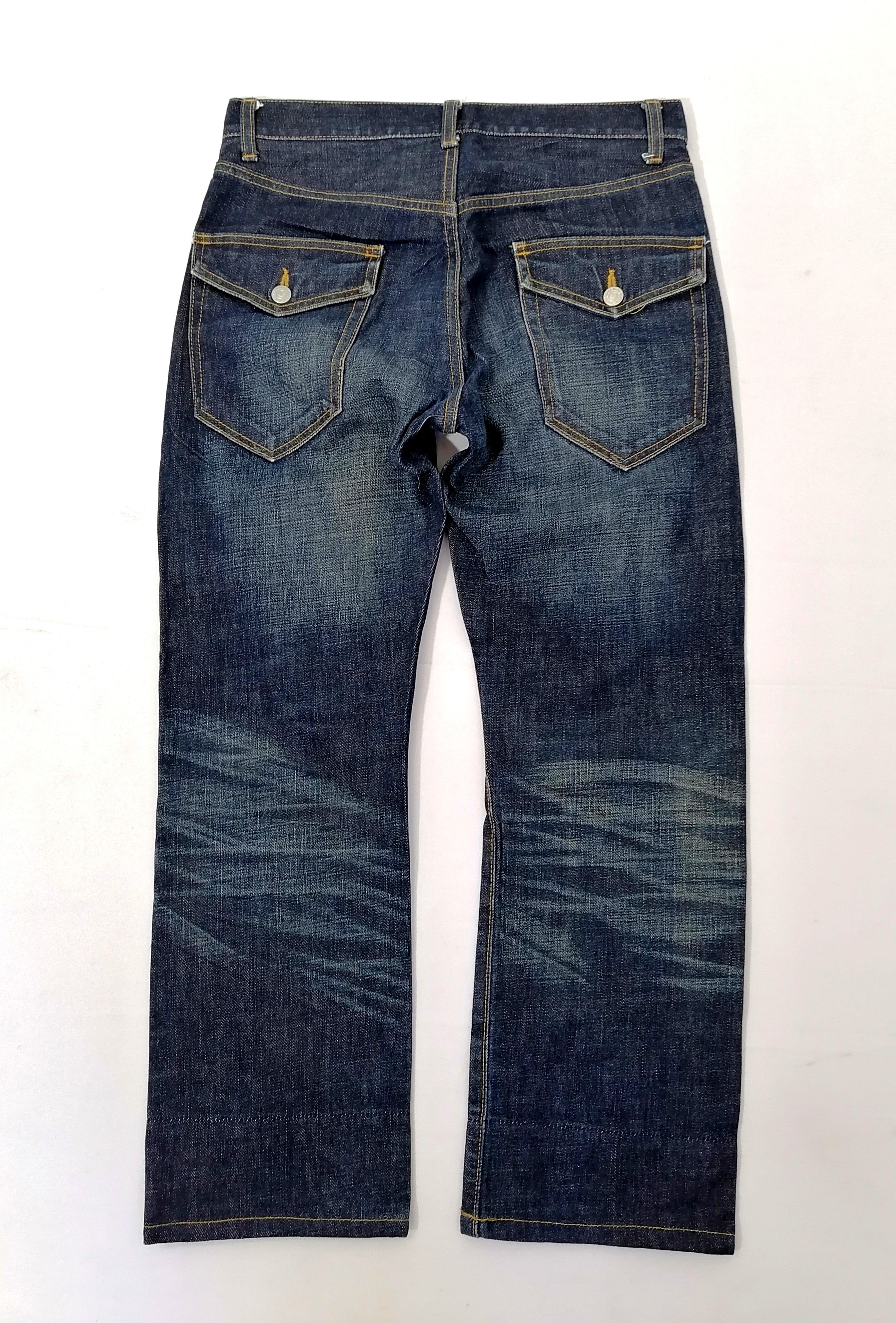 Designer × Takeo Kikuchi Takeo Kikuchi Nova Check Denim Jeans Size US 32 / EU 48 - 3 Thumbnail