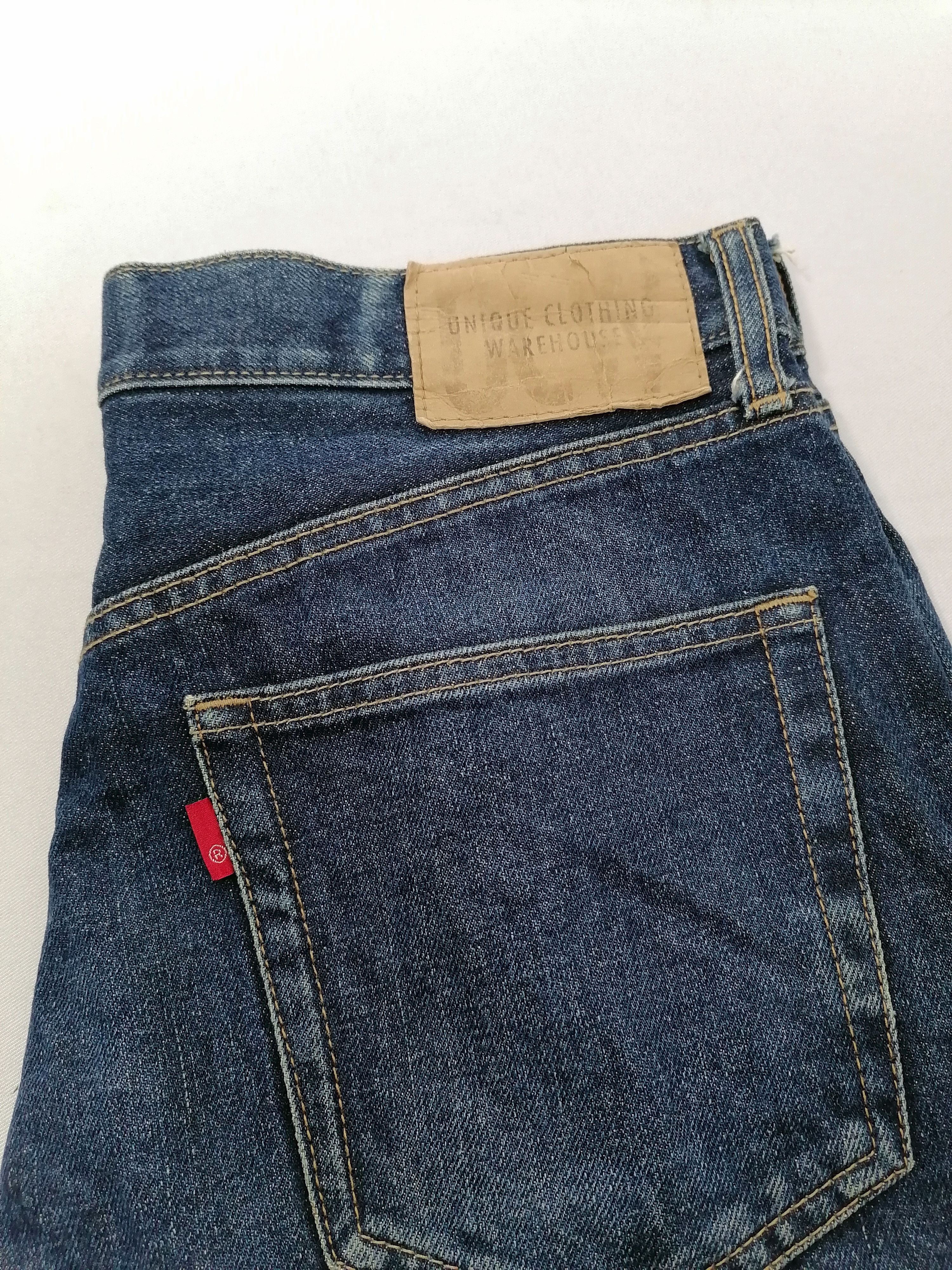Japanese Brand × Vintage Unique Clothing Warehouse Denim Jeans Size US 30 / EU 46 - 7 Thumbnail