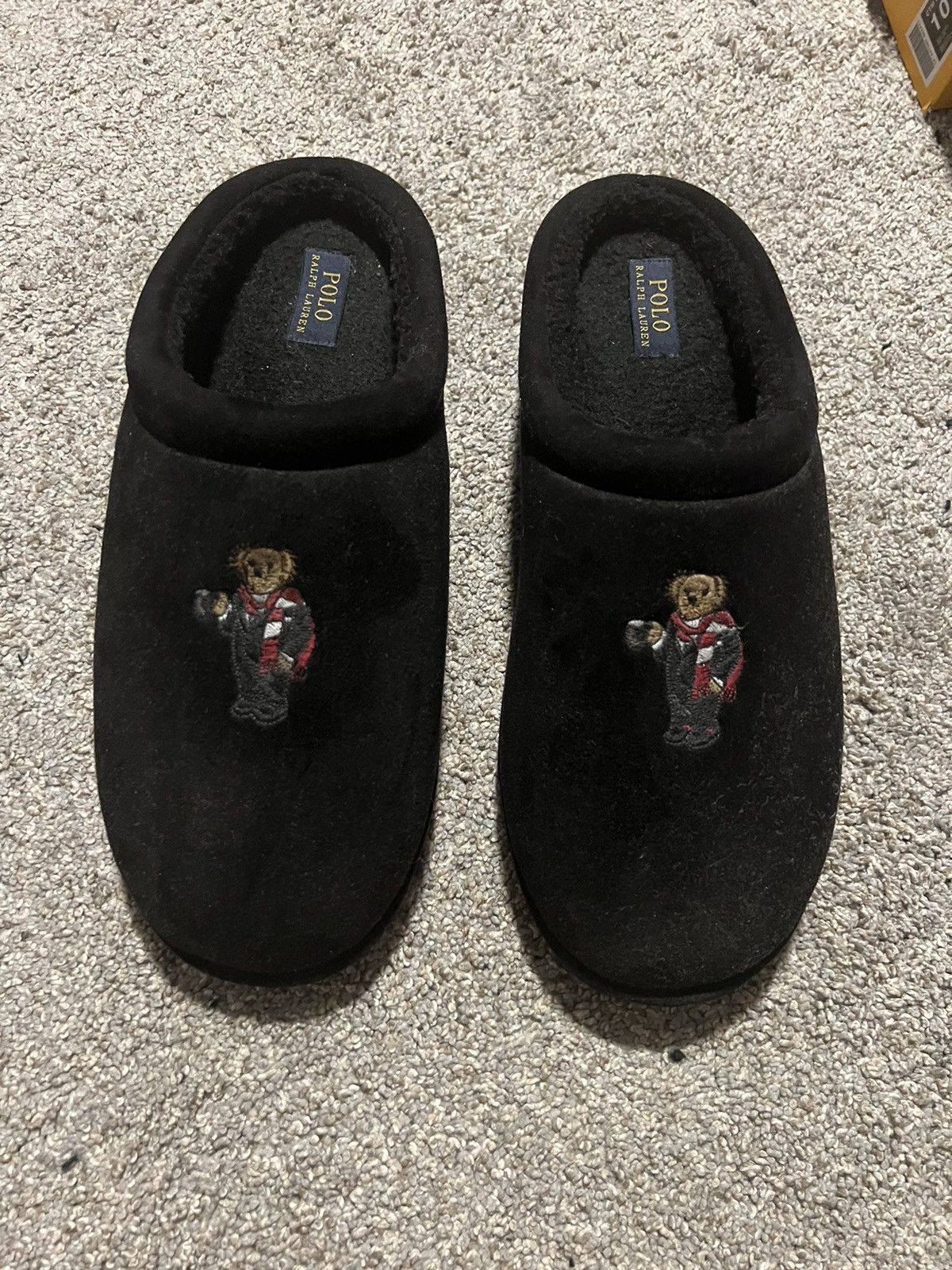 Ralph lauren bear slippers online