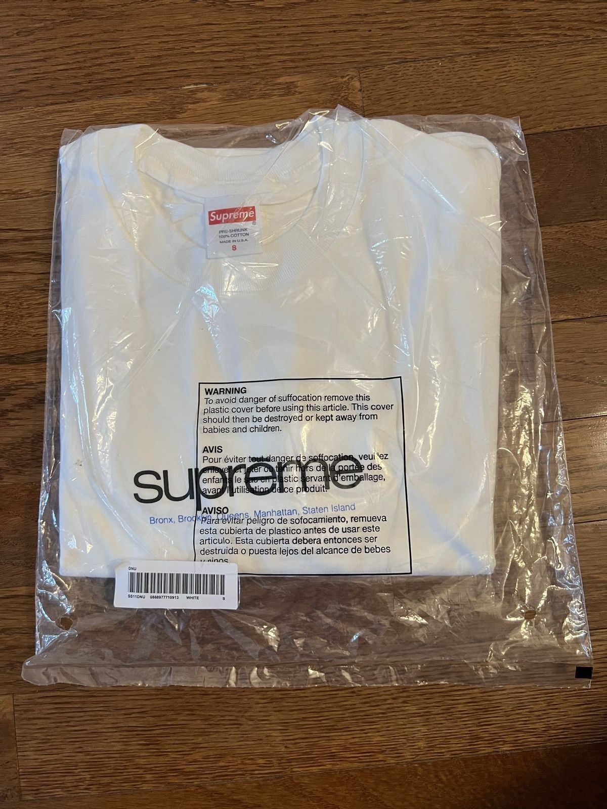 Supreme Supreme Five Boroughs Tee DNU sz S Size US S / EU 44-46 / 1 - 2 Thumbnail