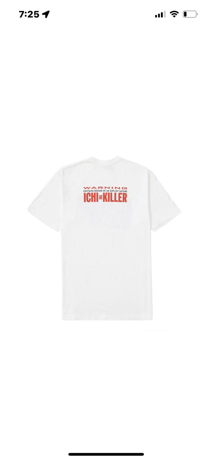 Supreme Supreme Split Tee White sz L Size US L / EU 52-54 / 3 - 2 Thumbnail