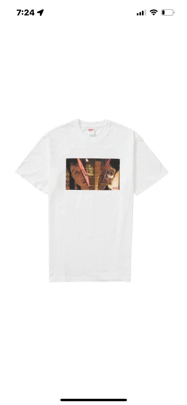 Supreme Split Tee in Grey Large online SS20 Deadstock/ Ichi the Killer Japanese Film