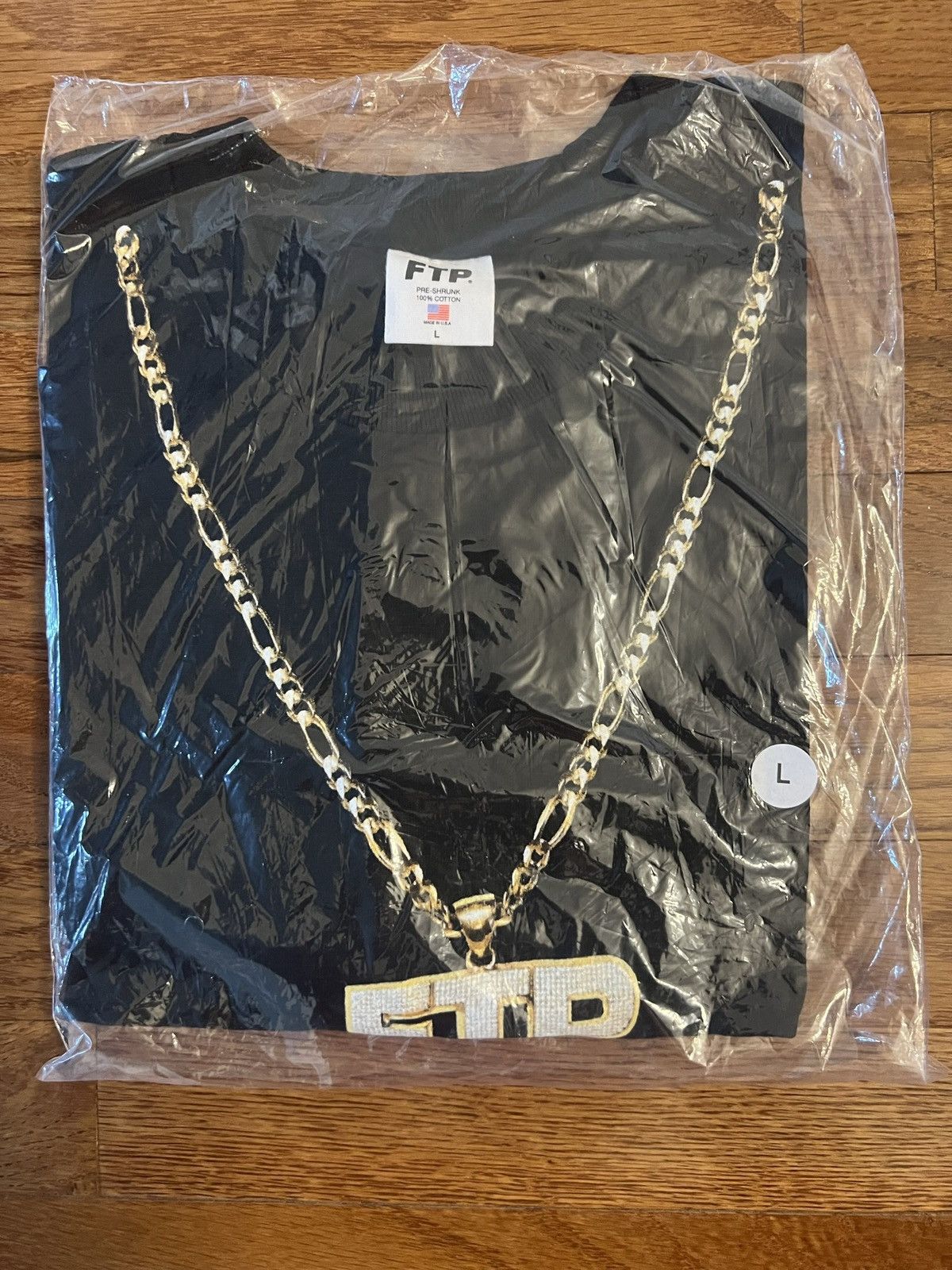 Fuck The Population FTP Chain Tee Black sz L Size US L / EU 52-54 / 3 - 2 Thumbnail