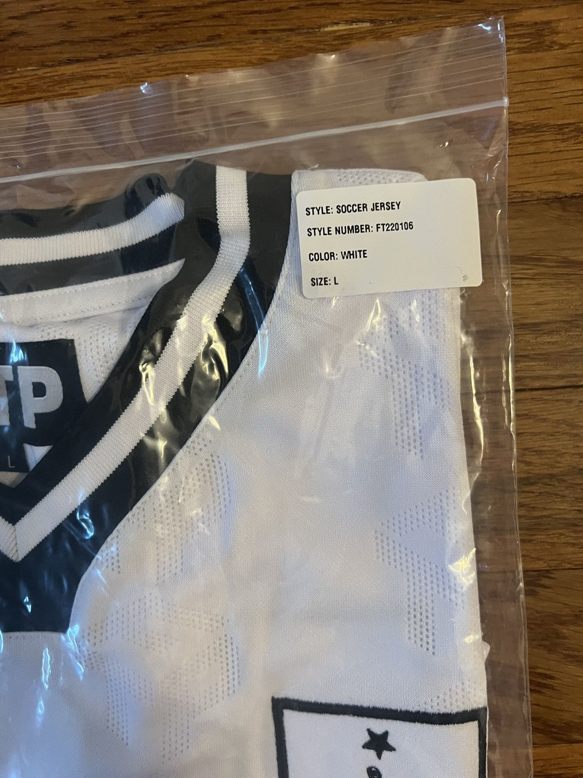 Fuck The Population FTP Club Soccer Jersey White sz L Size US L / EU 52-54 / 3 - 4 Thumbnail
