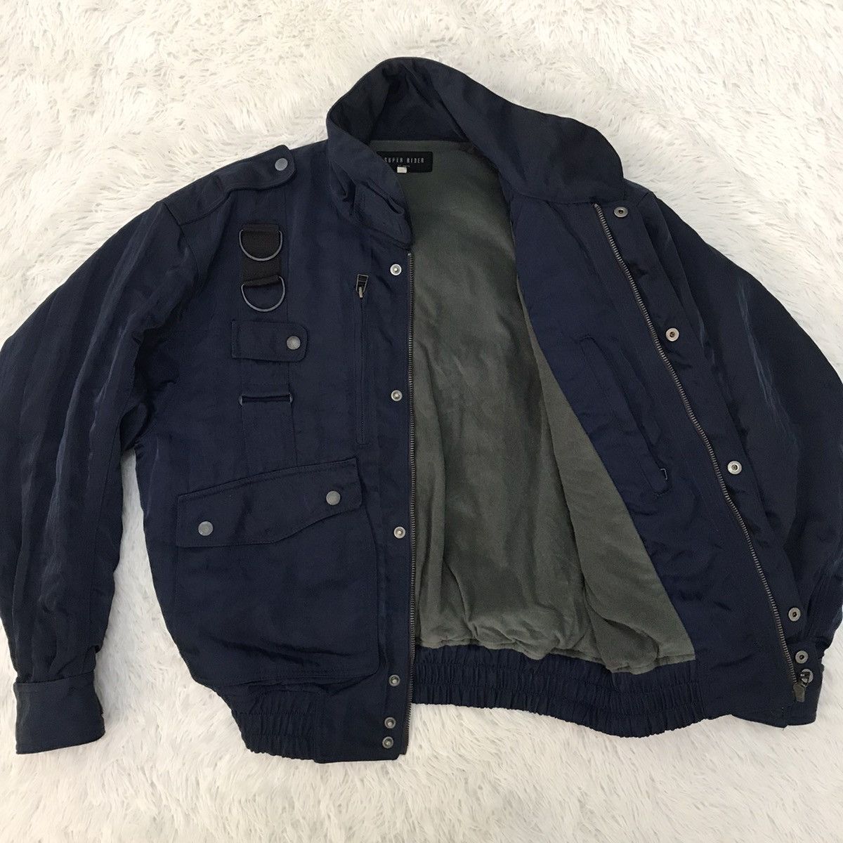 Japanese Brand RARE Super Rider by Daito Multipockets & Utility Jacket Size US L / EU 52-54 / 3 - 13 Thumbnail