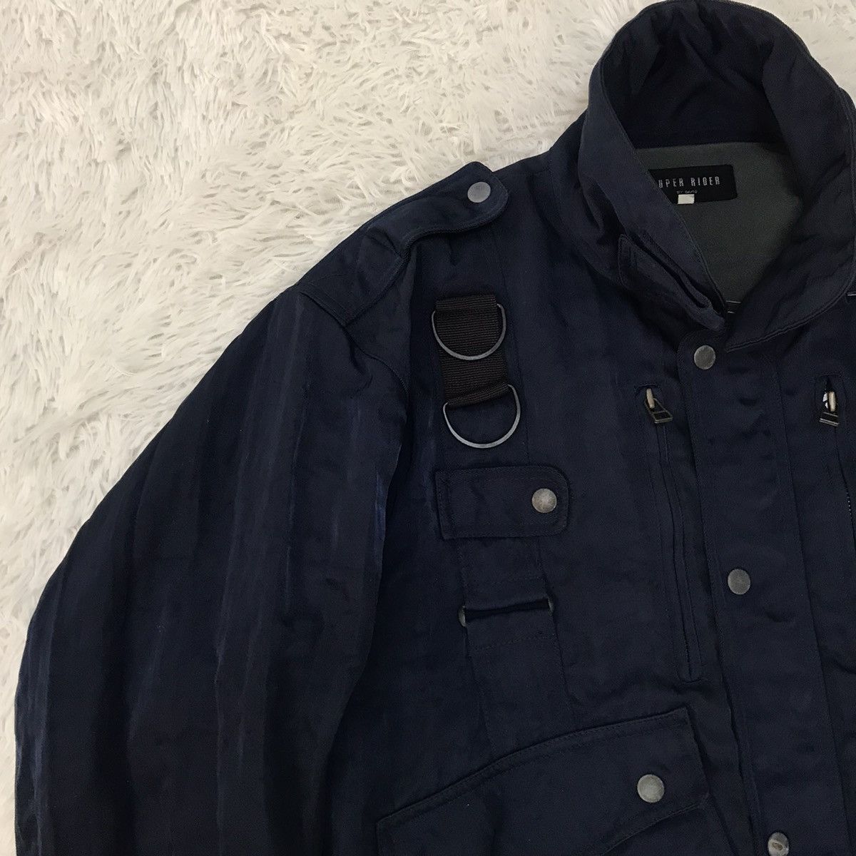 Japanese Brand RARE Super Rider by Daito Multipockets & Utility Jacket Size US L / EU 52-54 / 3 - 6 Thumbnail