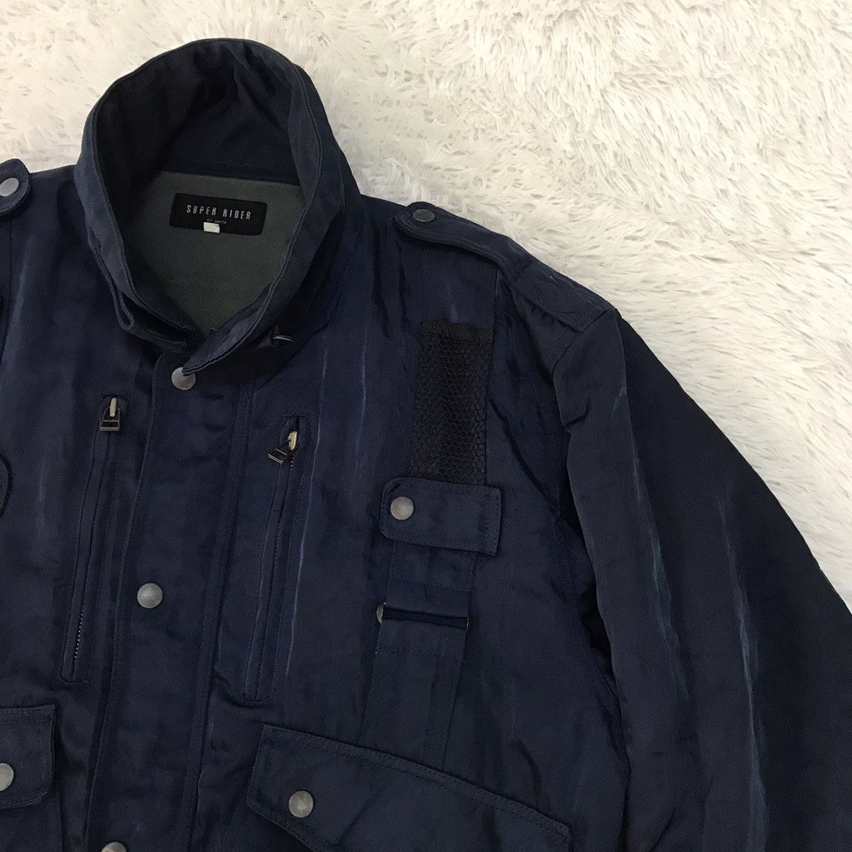 Japanese Brand RARE Super Rider by Daito Multipockets & Utility Jacket Size US L / EU 52-54 / 3 - 5 Thumbnail
