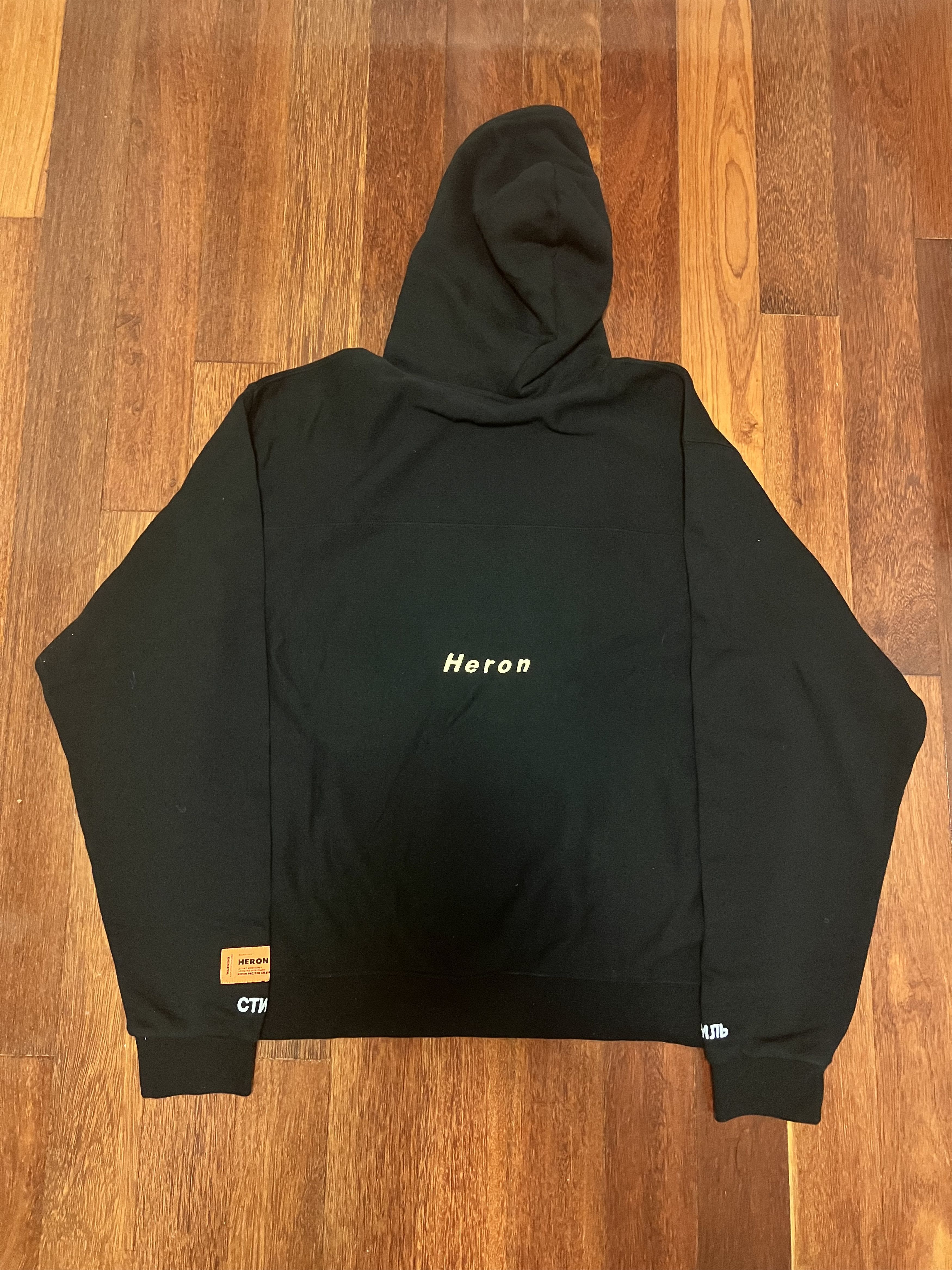 Heron Preston 💚 Heron Preston Airbrush Hoodie Black Medium NEW Size US M / EU 48-50 / 2 - 5 Thumbnail