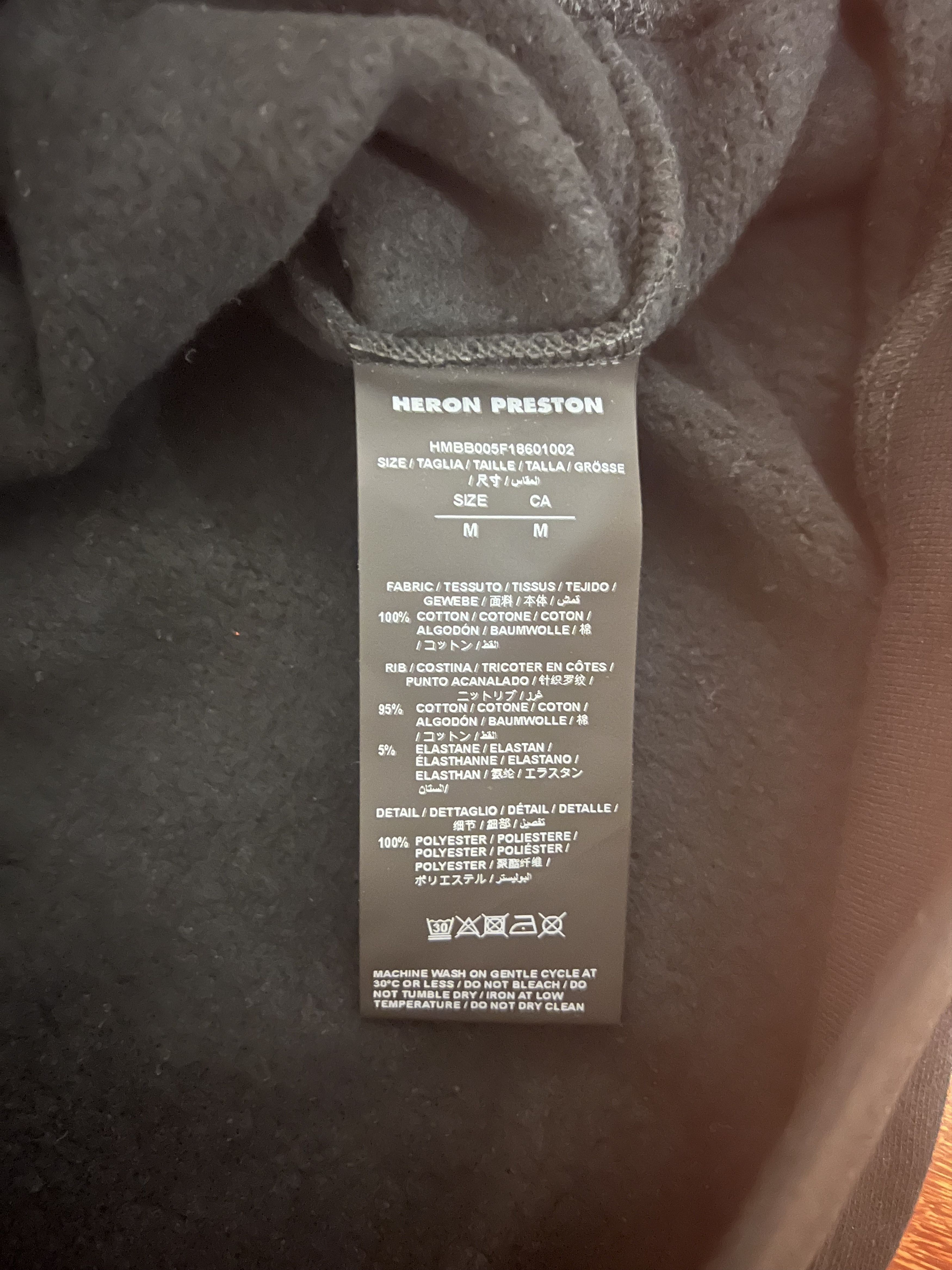 Heron Preston 💚 Heron Preston Airbrush Hoodie Black Medium NEW Size US M / EU 48-50 / 2 - 12 Thumbnail