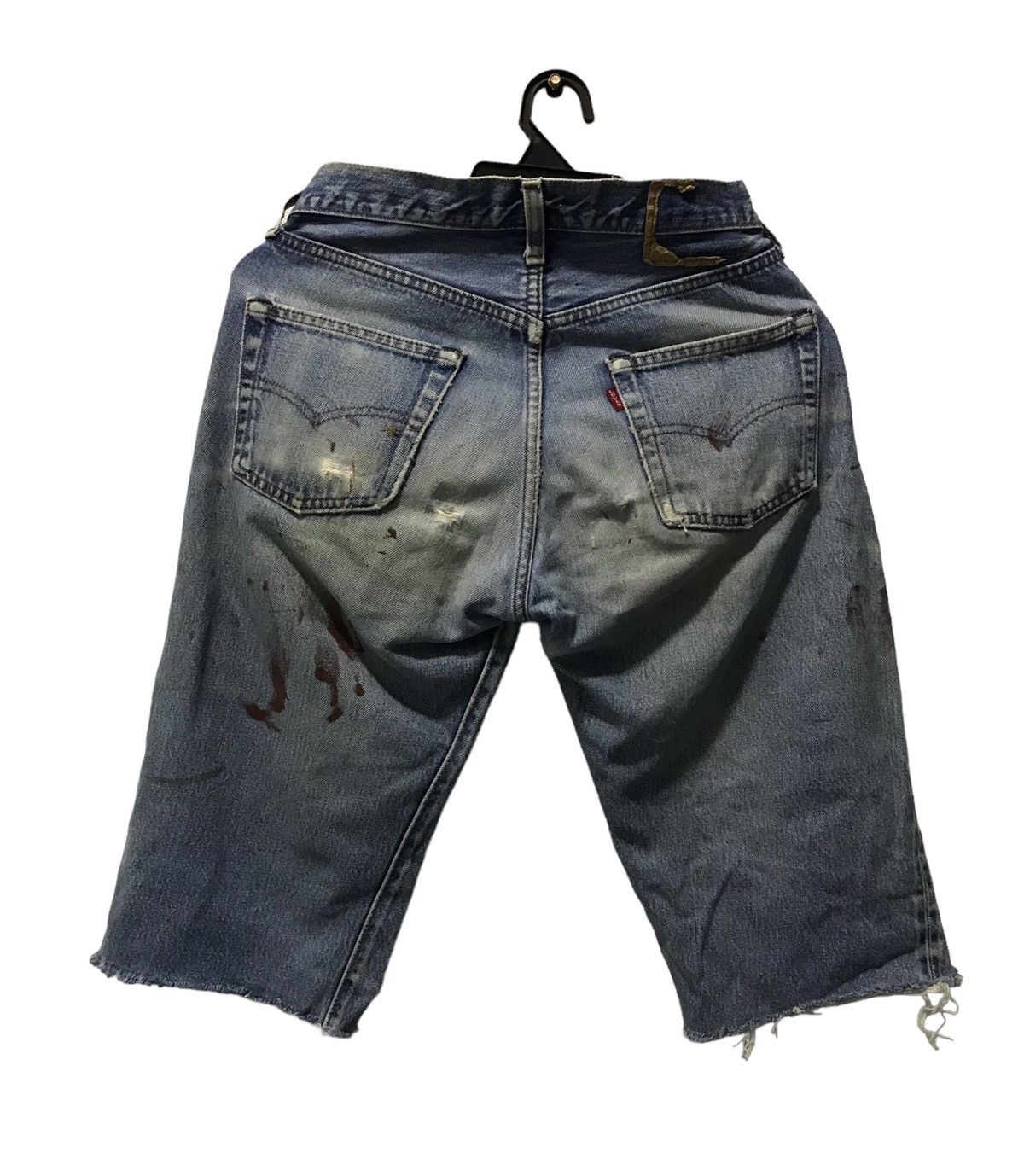 Levi's × Vintage VINTAGE LEVI’S DENIM SHORT PANTS Size US 28 / EU 44 - 2 Thumbnail