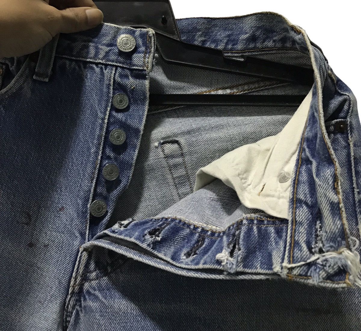 Levi's × Vintage VINTAGE LEVI’S DENIM SHORT PANTS Size US 28 / EU 44 - 11 Thumbnail