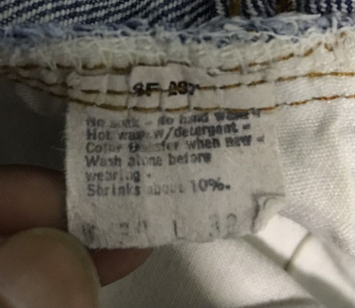 Levi's × Vintage VINTAGE LEVI’S DENIM SHORT PANTS Size US 28 / EU 44 - 13 Thumbnail