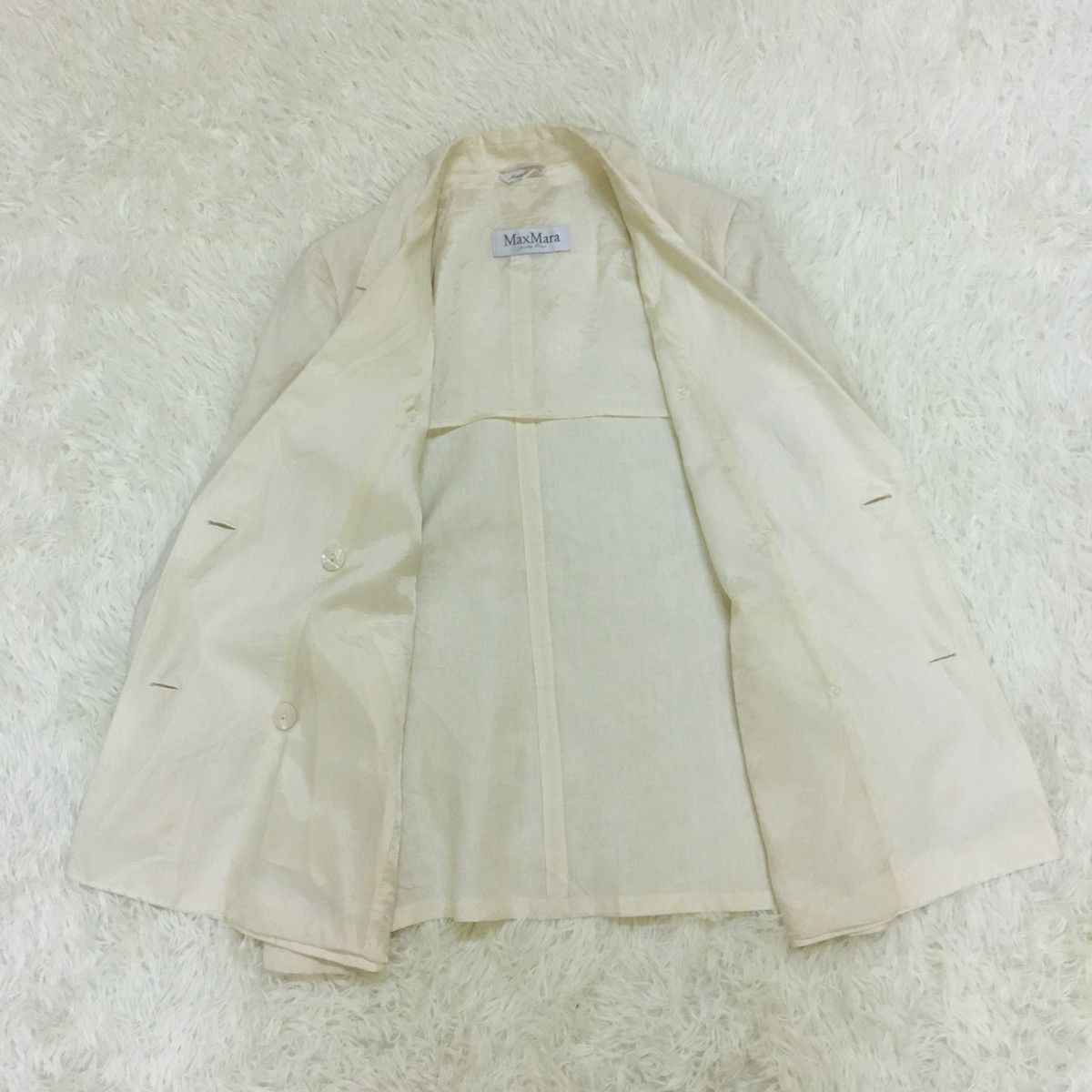 Max Mara Max Mara Double Breast Women Blazer/Coat Size M / US 6-8 / IT 42-44 - 4 Thumbnail