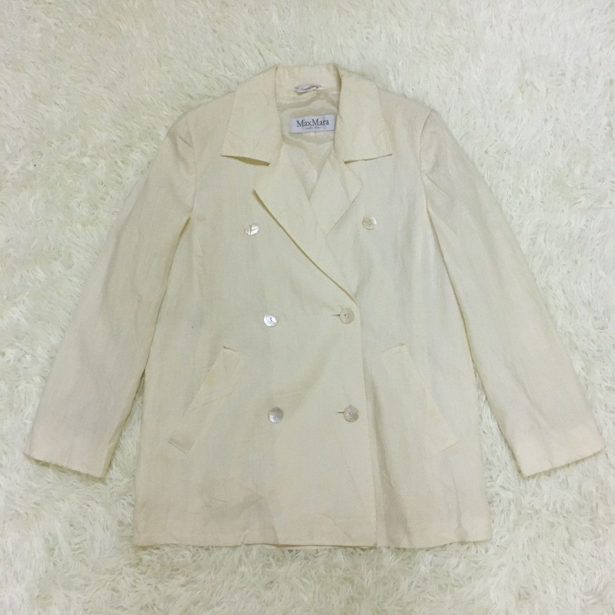 Max Mara Max Mara Double Breast Women Blazer/Coat Size M / US 6-8 / IT 42-44 - 2 Thumbnail
