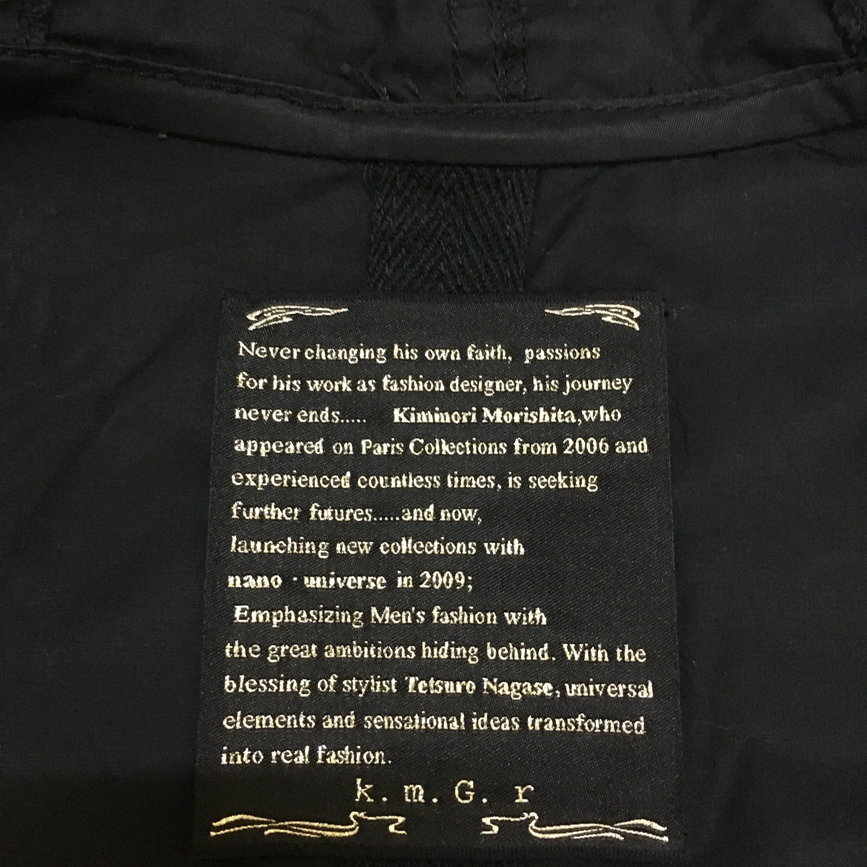 Kiminori Morishita Nano Universe Hoodie Parka