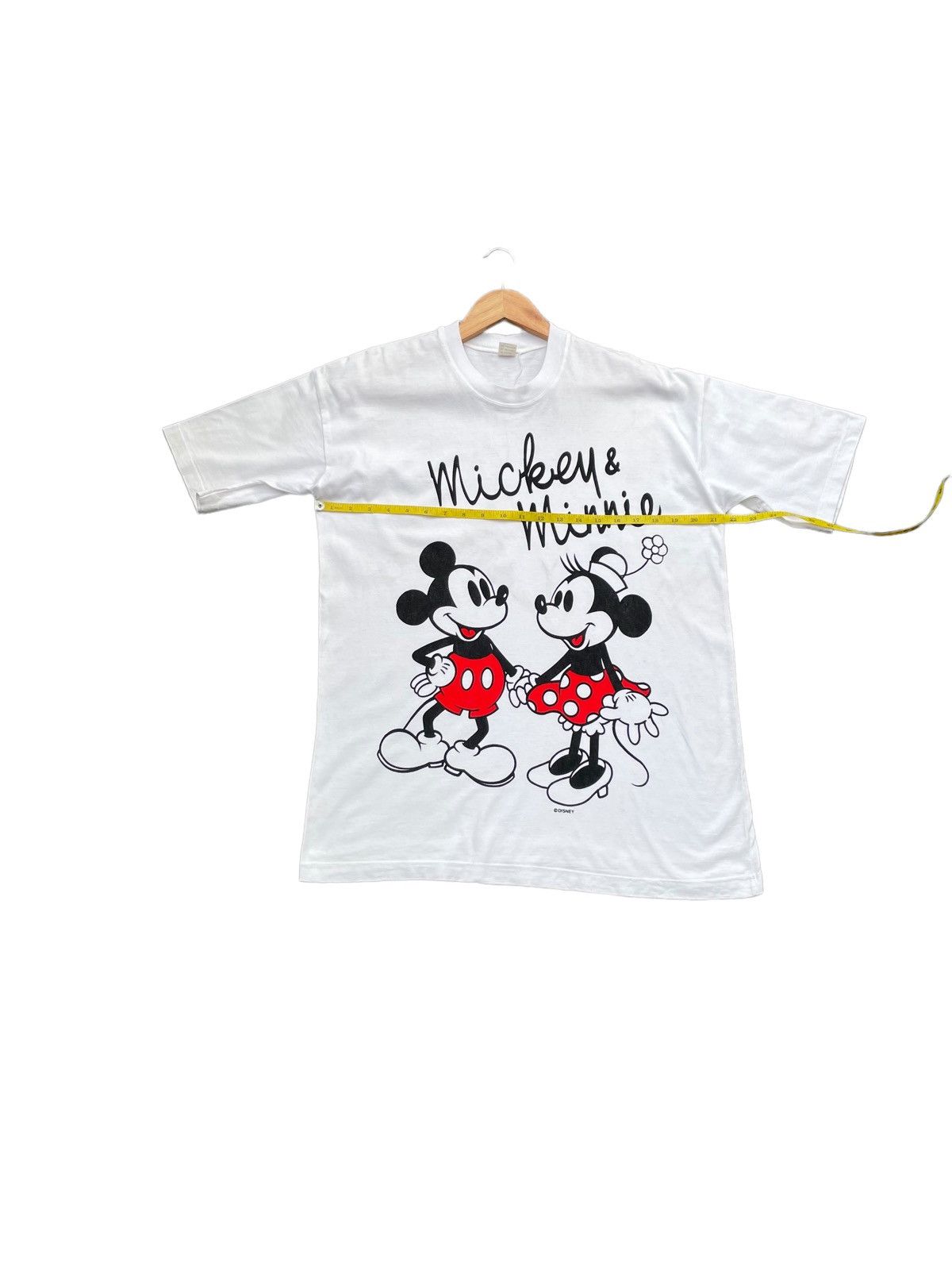 Disney Vintage Mickey & Minnie Tshirt Size US M / EU 48-50 / 2 - 2 Thumbnail