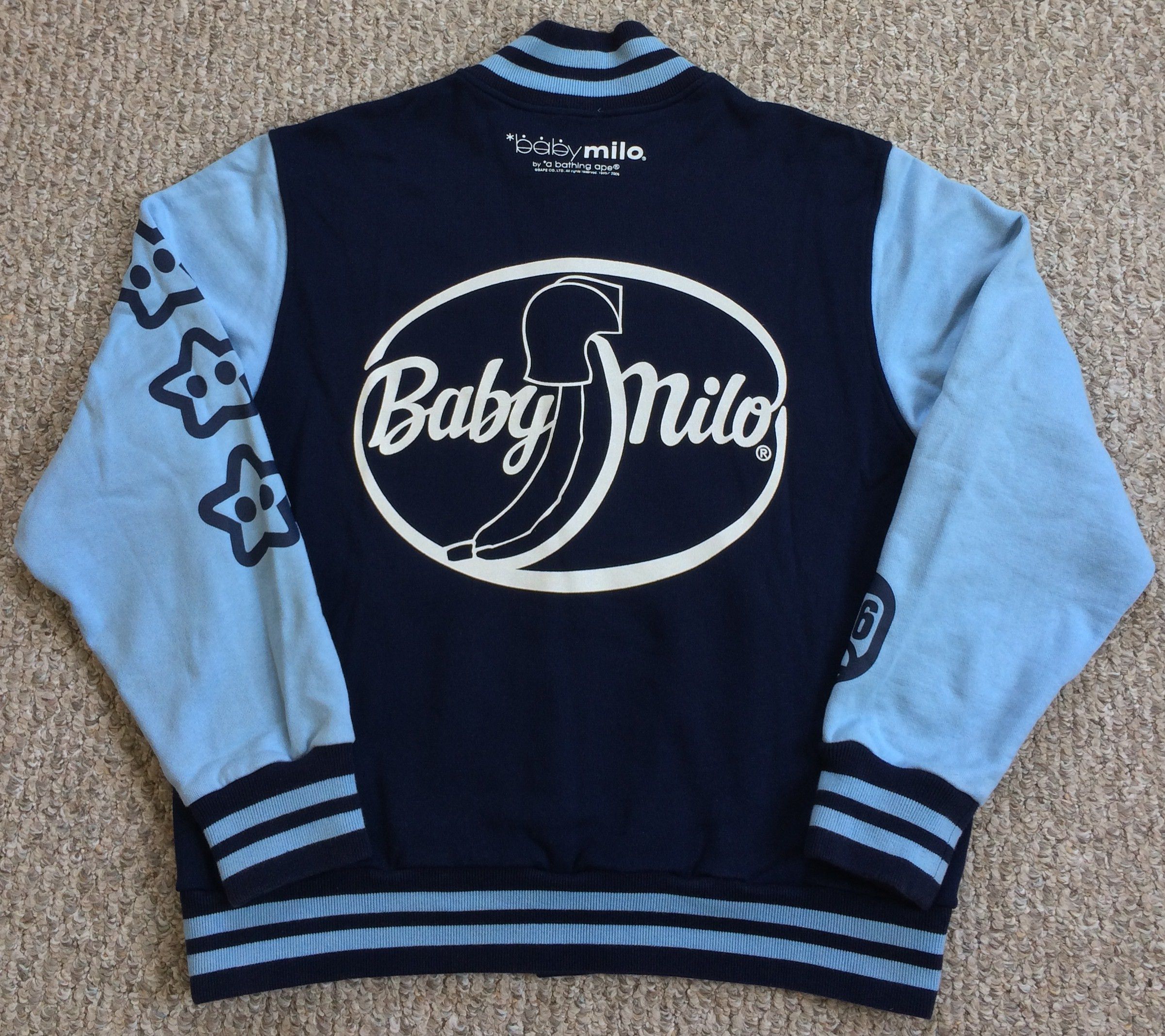 Bape F/W 2006 Baby Milo Varsity Jacket Size US M / EU 48-50 / 2 - 8 Thumbnail