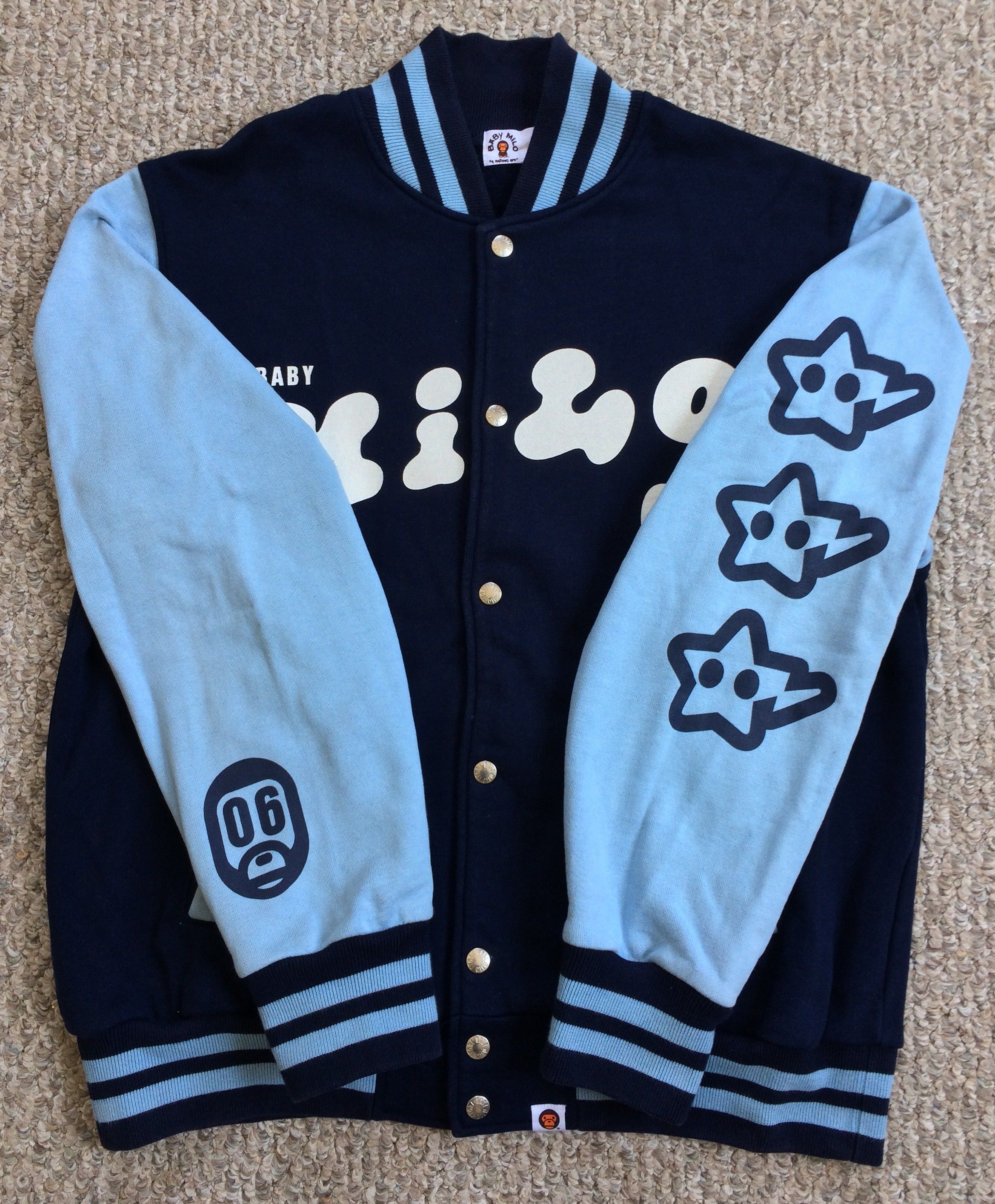 Bape F/W 2006 Baby Milo Varsity Jacket Size US M / EU 48-50 / 2 - 3 Thumbnail