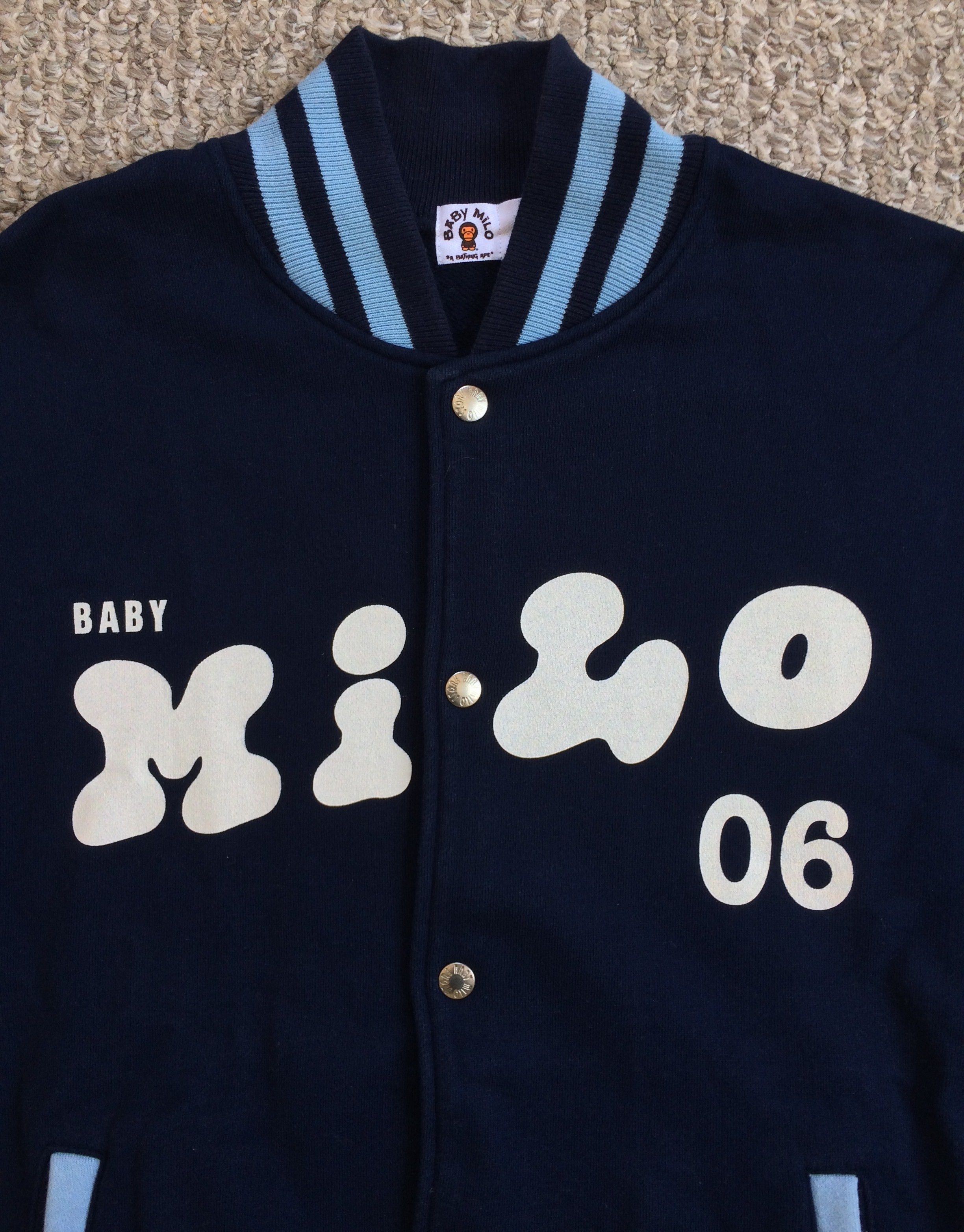 Bape F/W 2006 Baby Milo Varsity Jacket Size US M / EU 48-50 / 2 - 2 Thumbnail