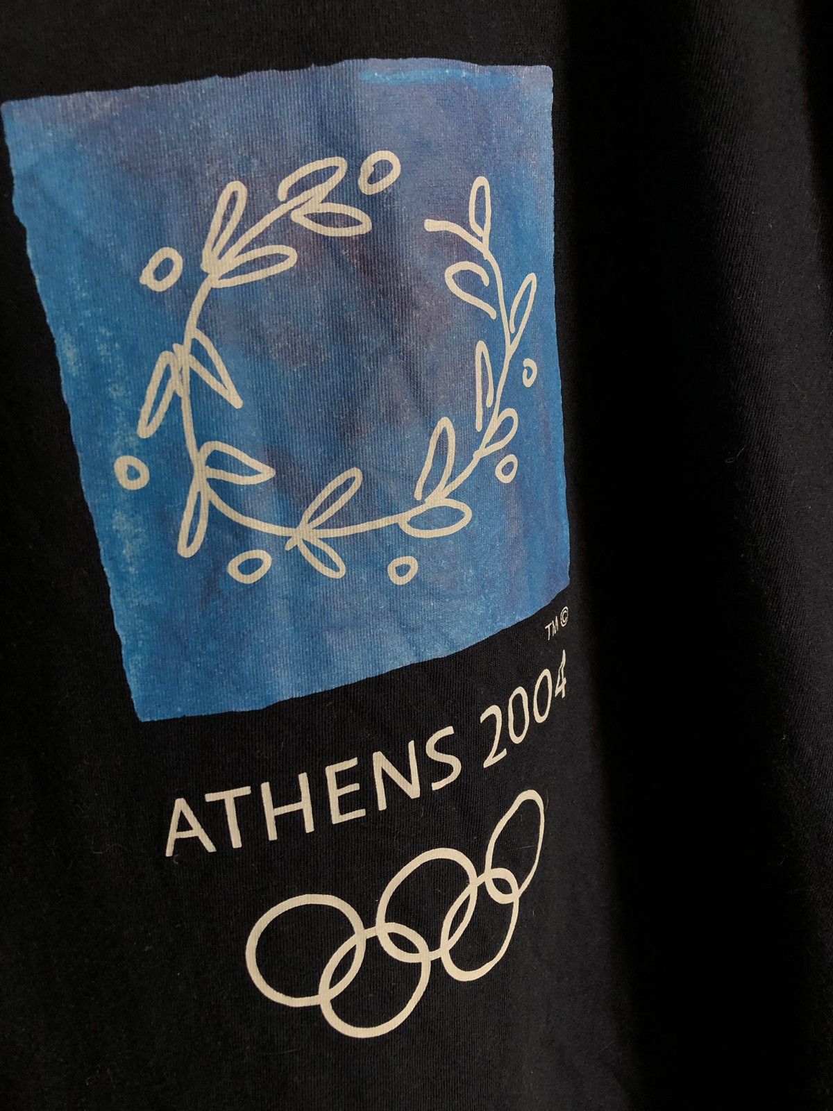 Vintage Official 2004 Athens Olympic Games navy tank top Size US XXL / EU 58 / 5 - 2 Thumbnail