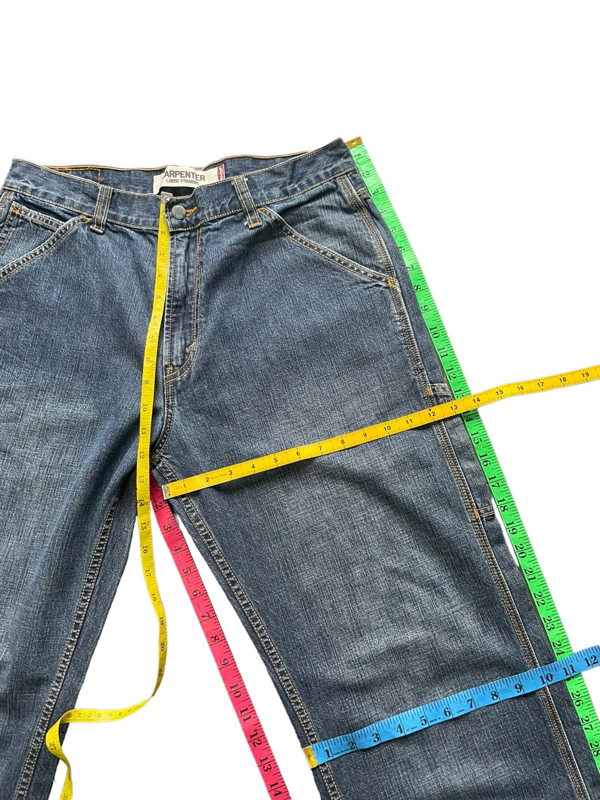 Levi's Levis Carpenter Loose Straight Jeans Size US 34 / EU 50 - 18 Thumbnail