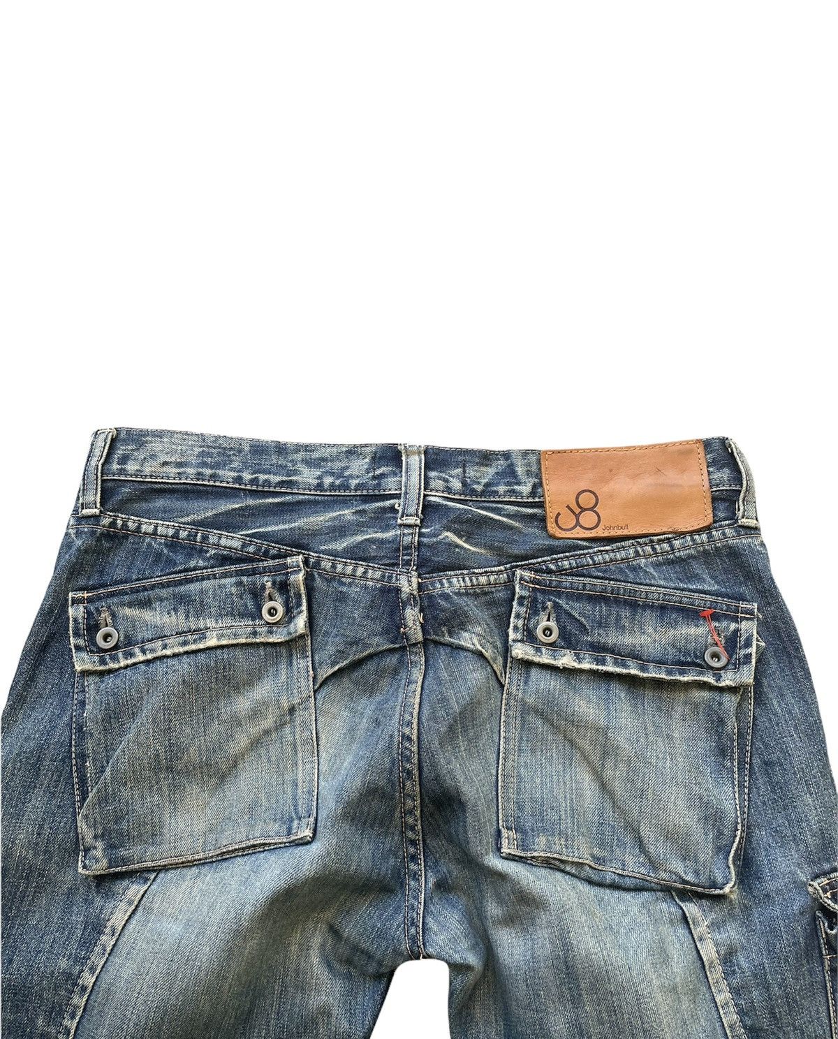 Japanese Brand × Johnbull Vintage Johnbull Kojima Japan Bush Pant Aging Distresed Size US 35 - 10 Thumbnail