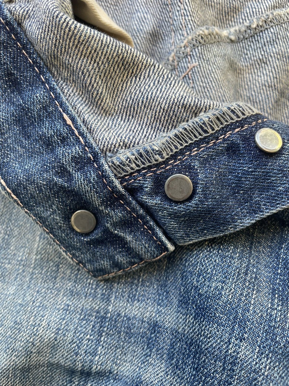 Japanese Brand × Johnbull Vintage Johnbull Kojima Japan Bush Pant Aging Distresed Size US 35 - 15 Thumbnail