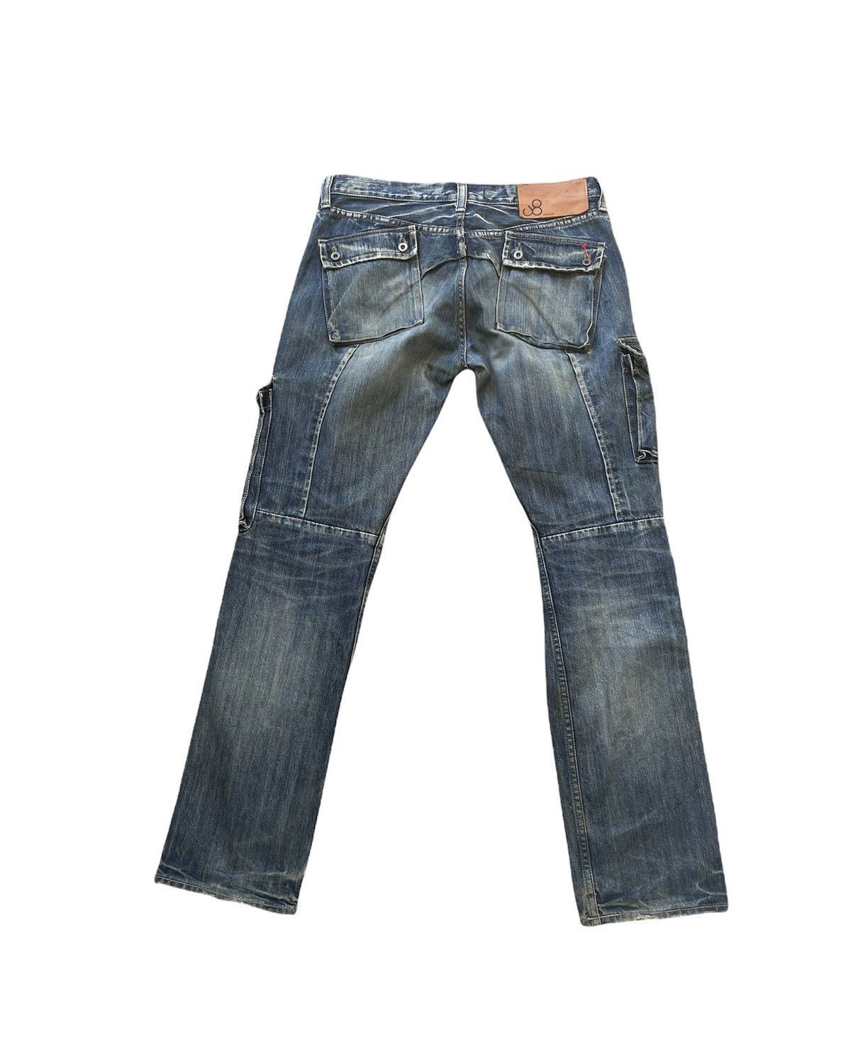 Japanese Brand × Johnbull Vintage Johnbull Kojima Japan Bush Pant Aging Distresed Size US 35 - 7 Thumbnail