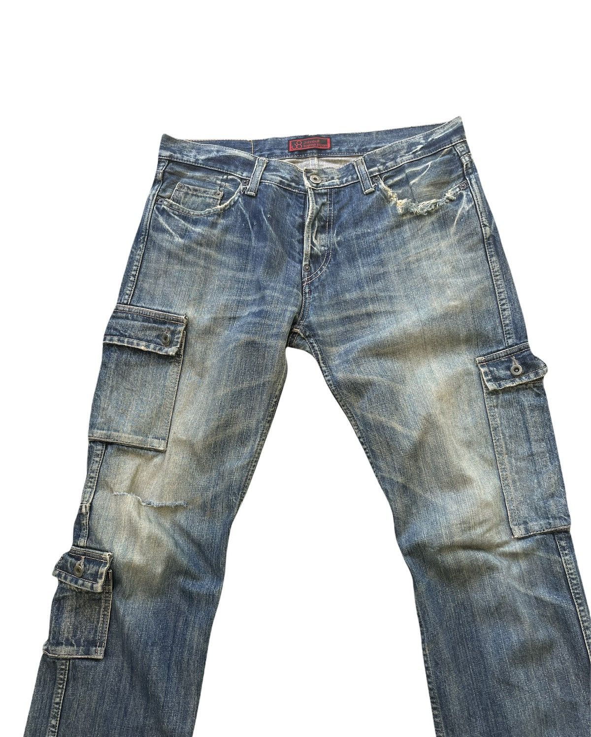 Japanese Brand × Johnbull Vintage Johnbull Kojima Japan Bush Pant Aging Distresed Size US 35 - 3 Thumbnail