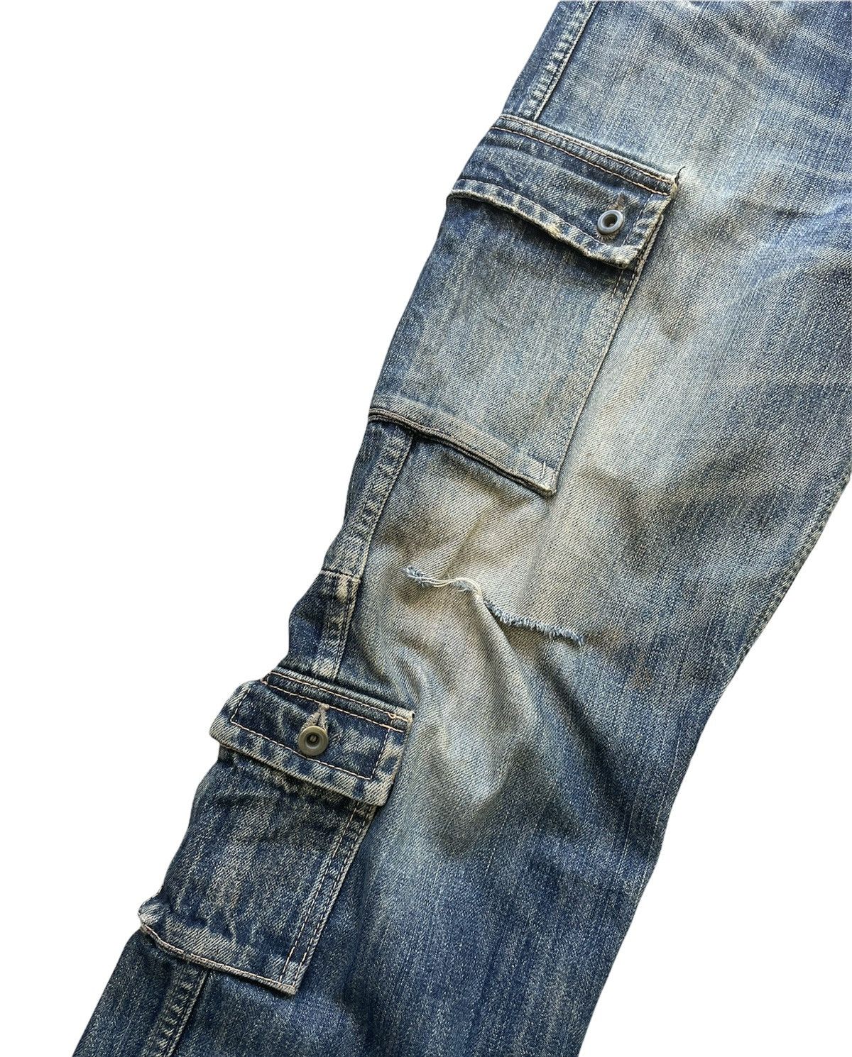 Japanese Brand × Johnbull Vintage Johnbull Kojima Japan Bush Pant Aging Distresed Size US 35 - 4 Thumbnail
